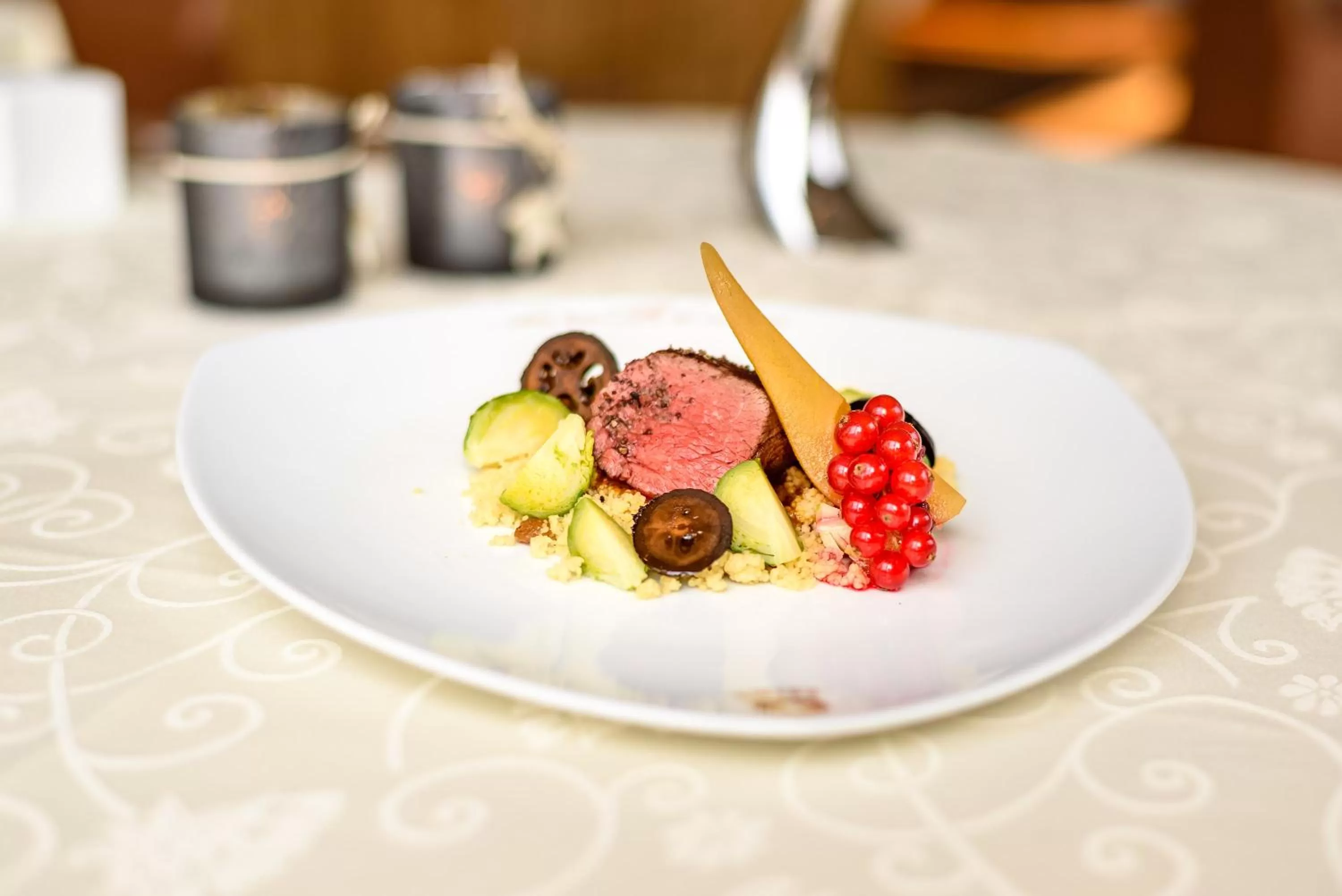 Food close-up in YachtHotel Helvetia Spa- und Wellnessdomizil