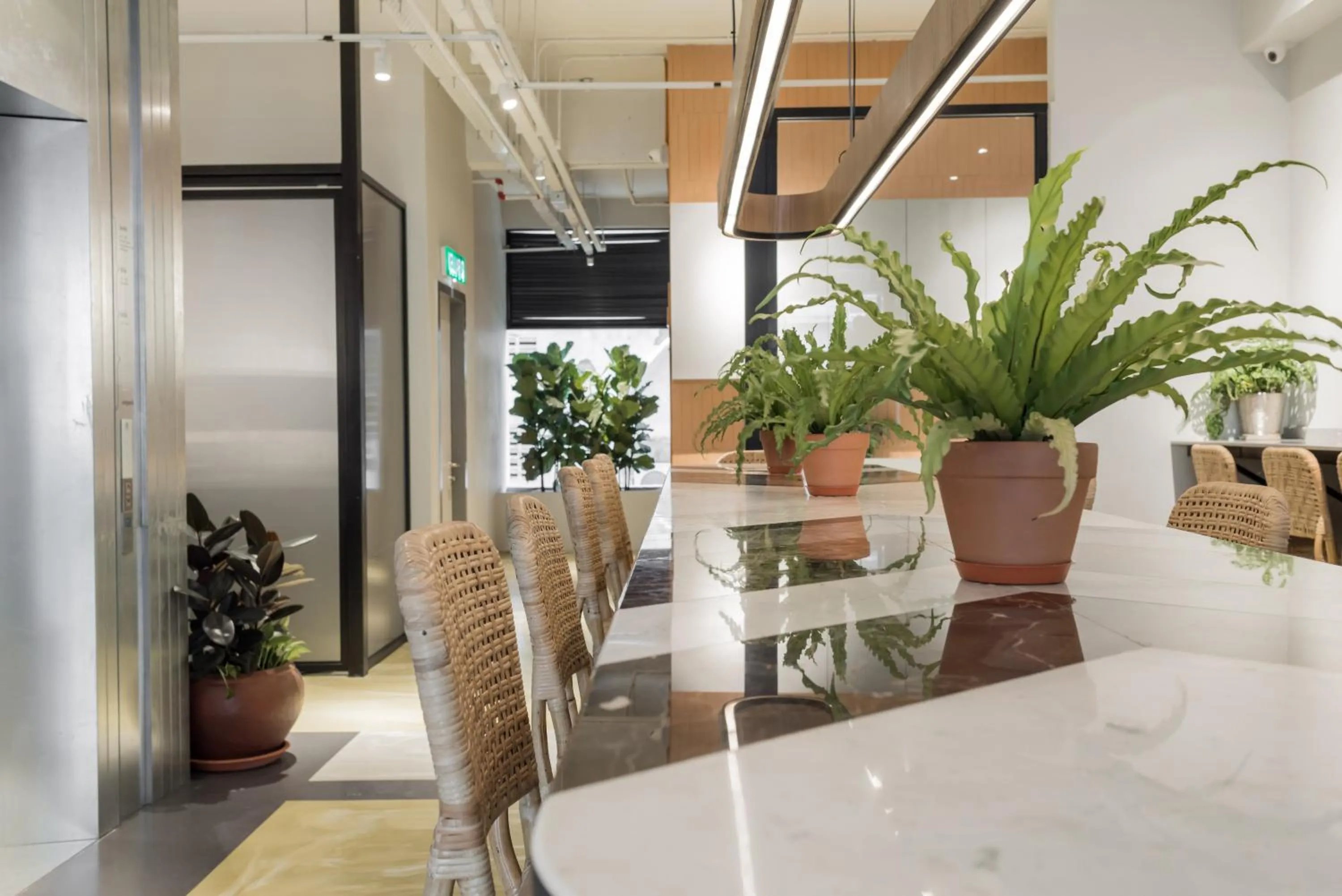 Dining area in Bunk & Bilik Hotel Jalan Ipoh