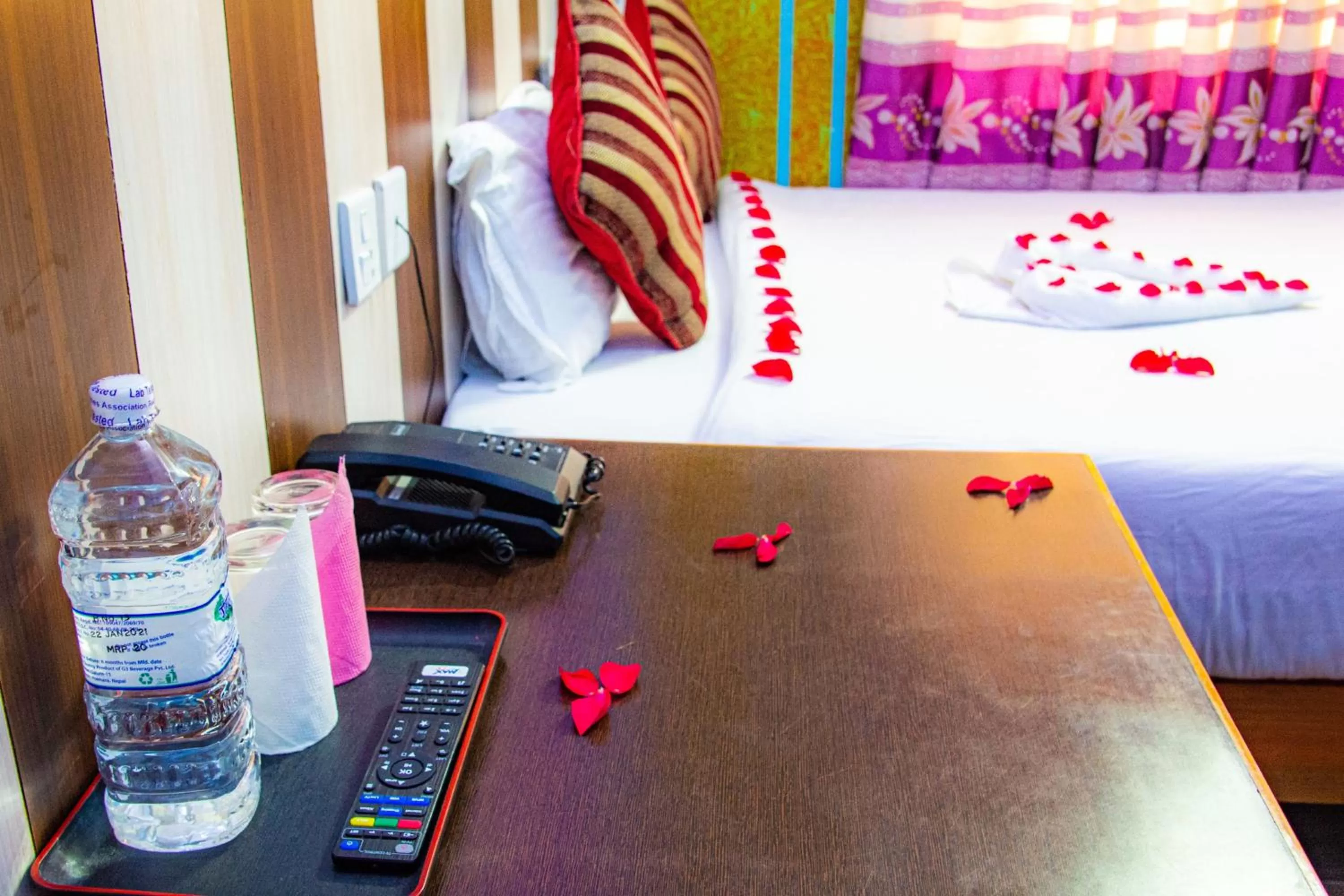 Area and facilities, Bed in Hotel Middle Point Pvt Ltd