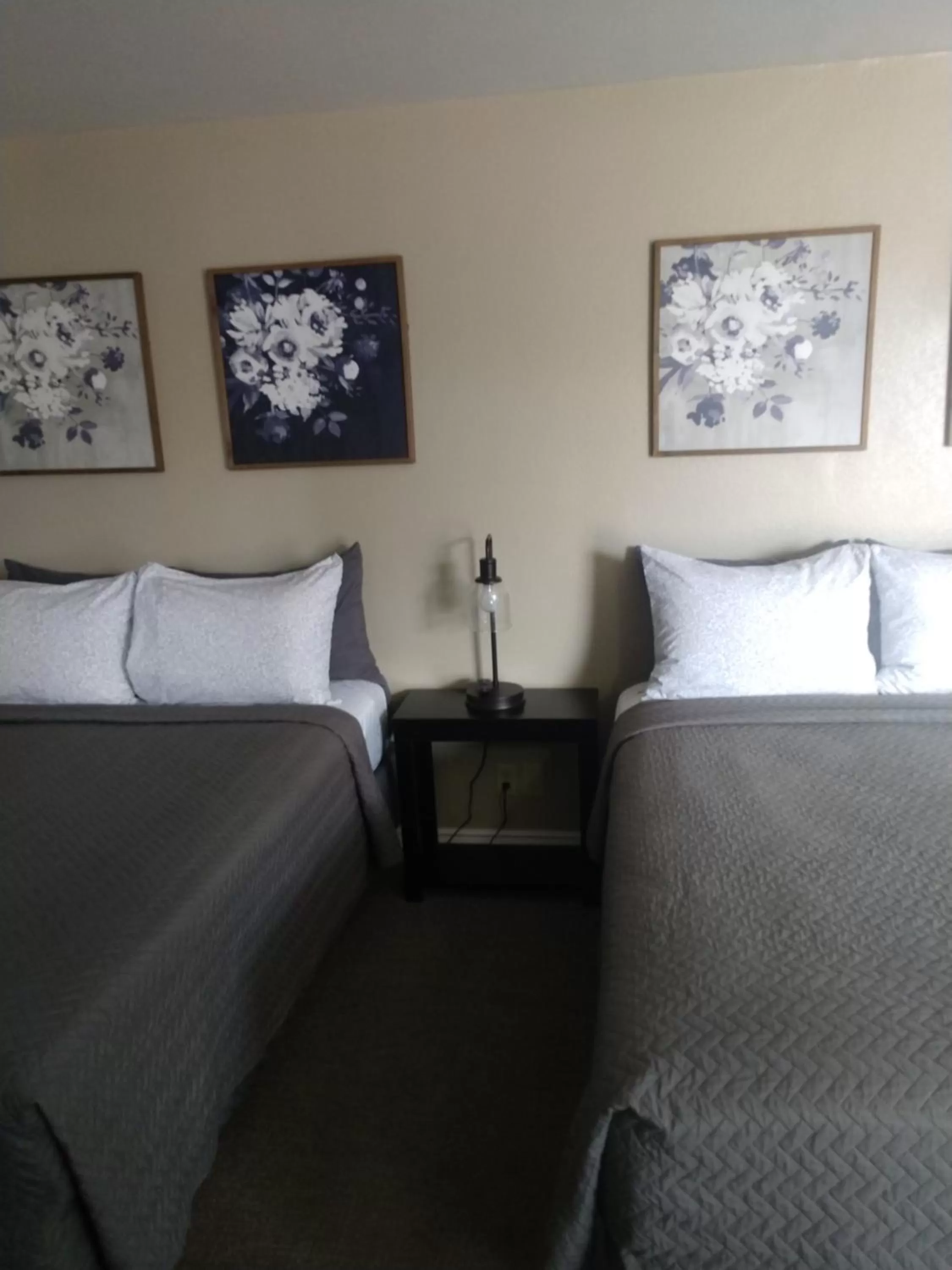 Bed in Red Rock Motel and Dam Motel