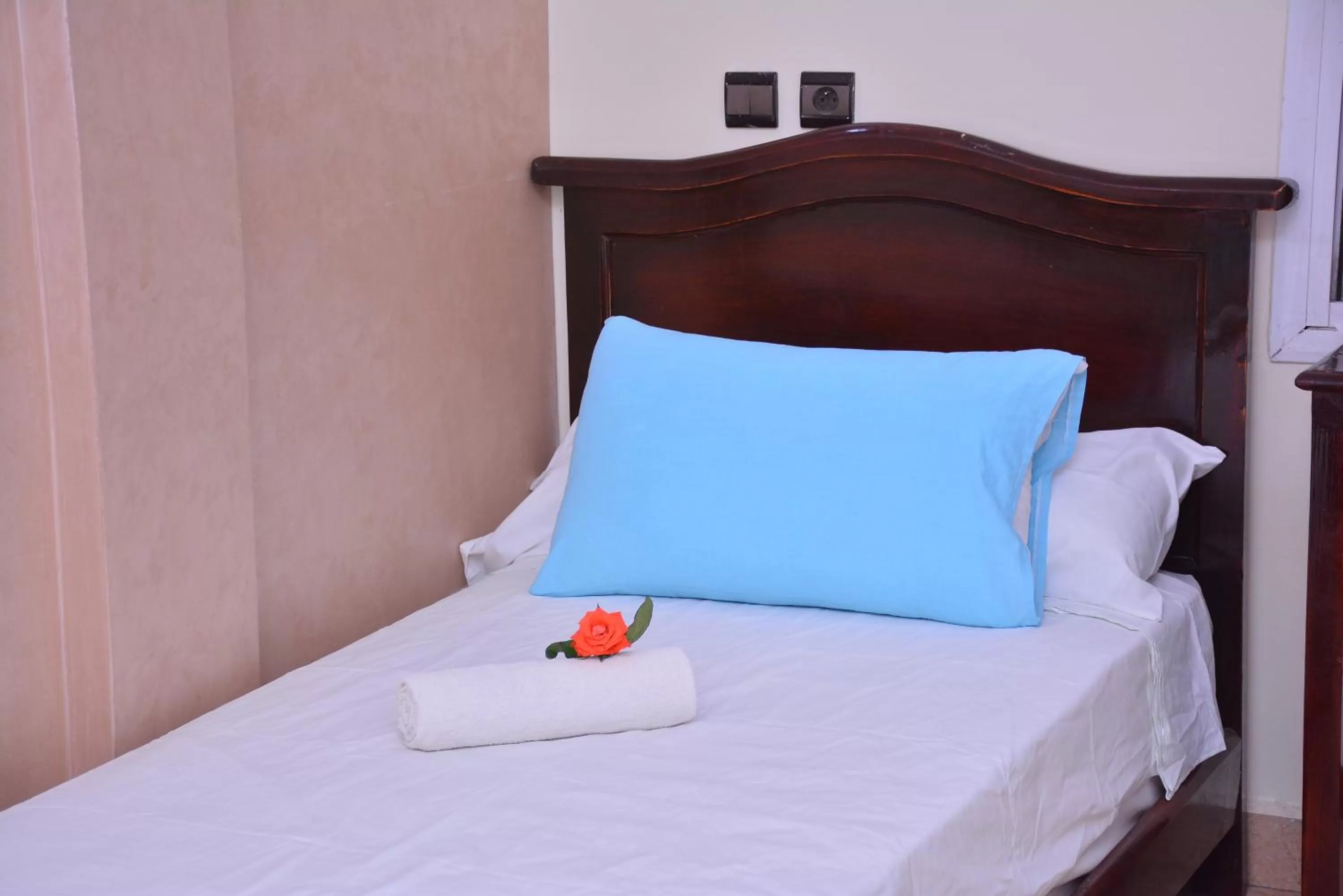 Bed in Hôtel Elfekri