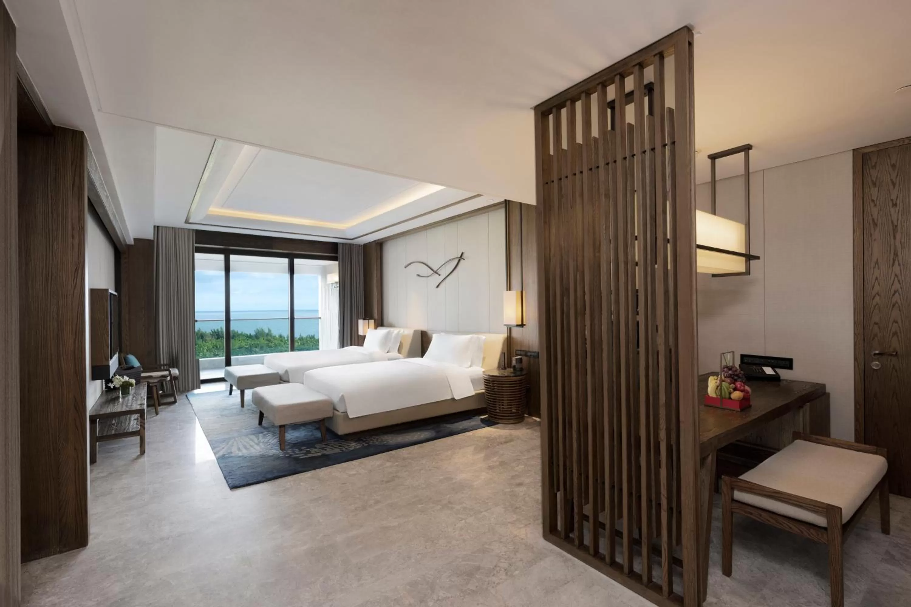 Photo of the whole room, Bed in InterContinental Sanya Haitang Bay Resort by IHG