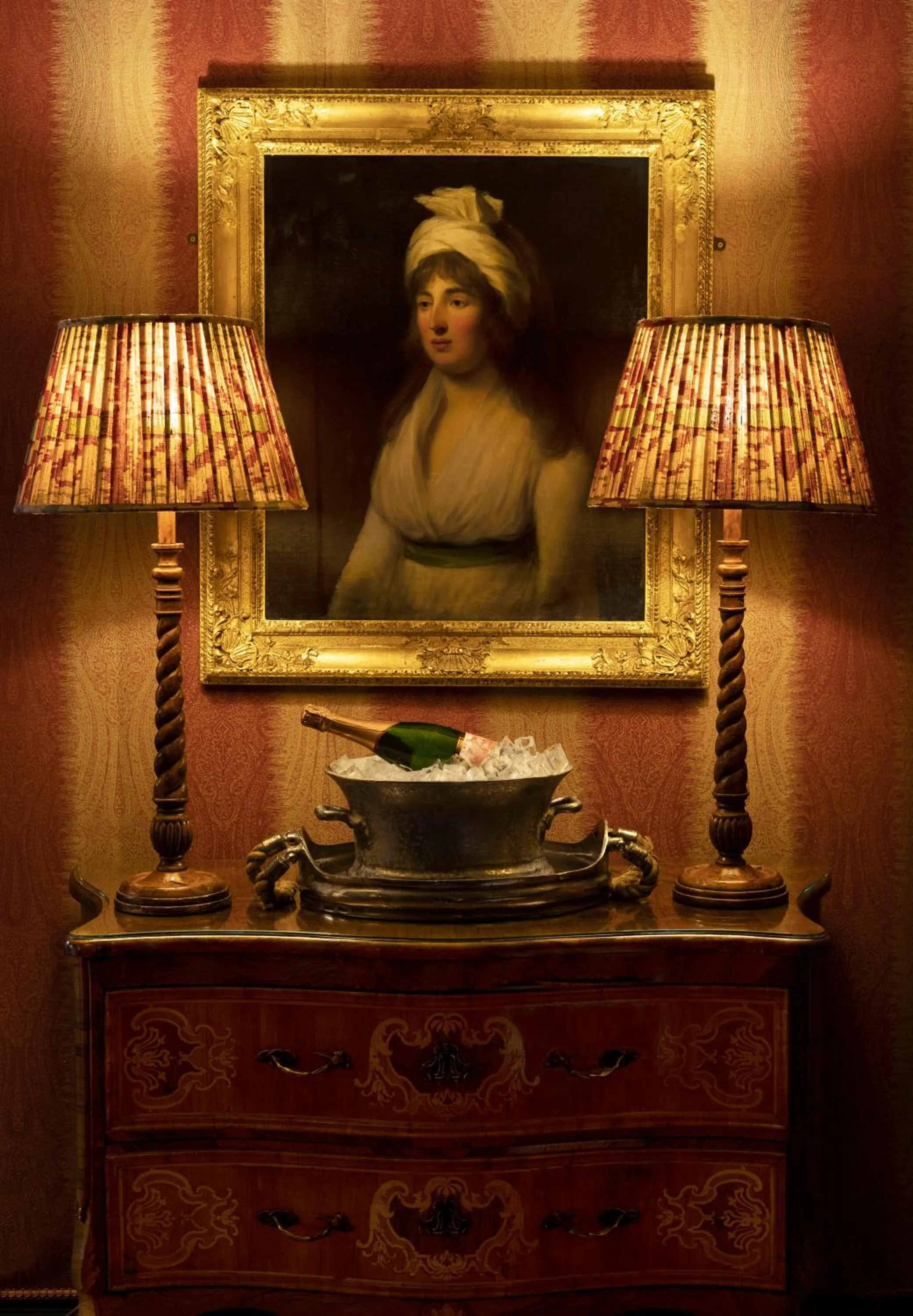 Decorative detail in Prestonfield House