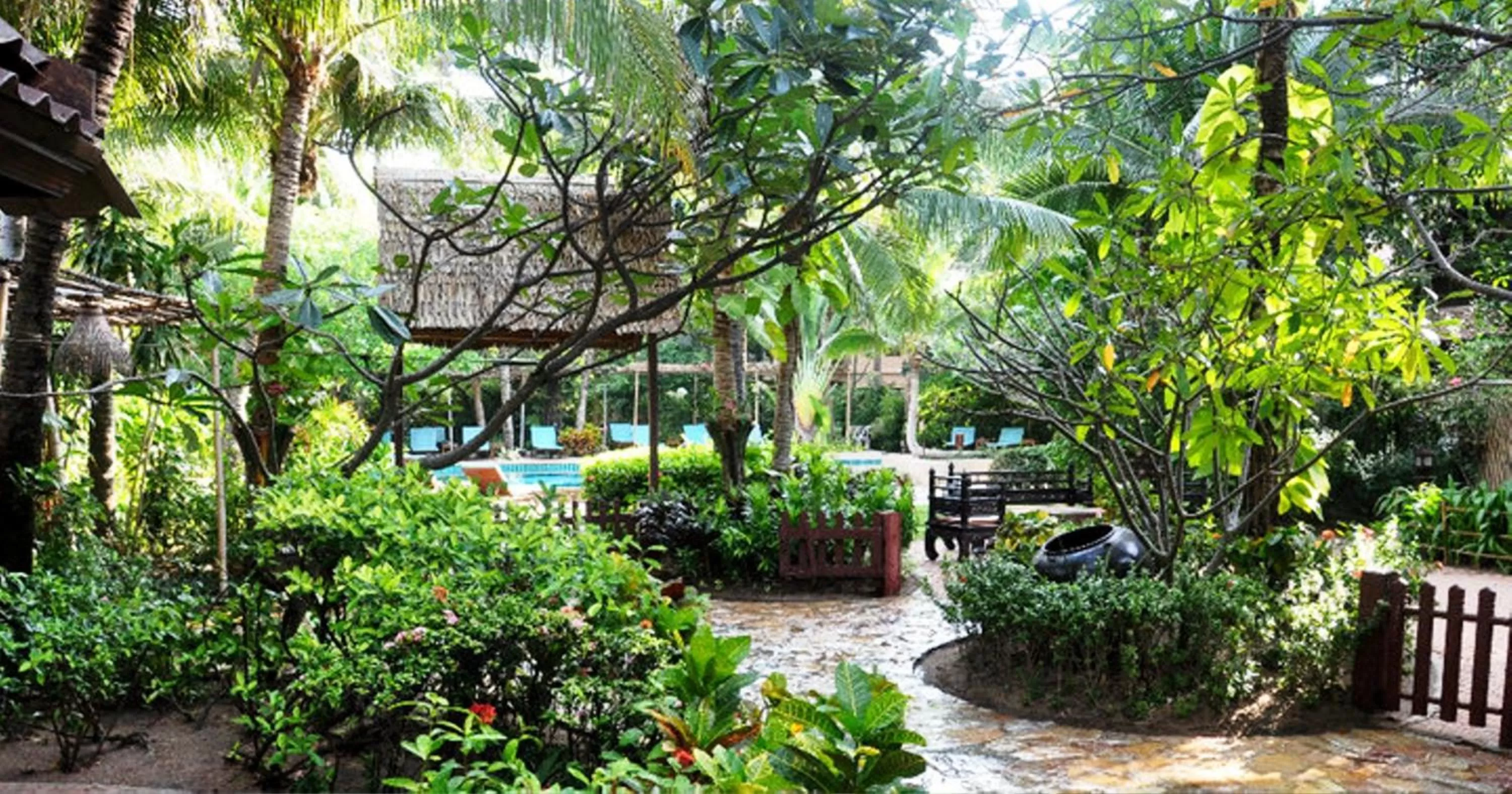 Garden in Rabbit Resort Pattaya