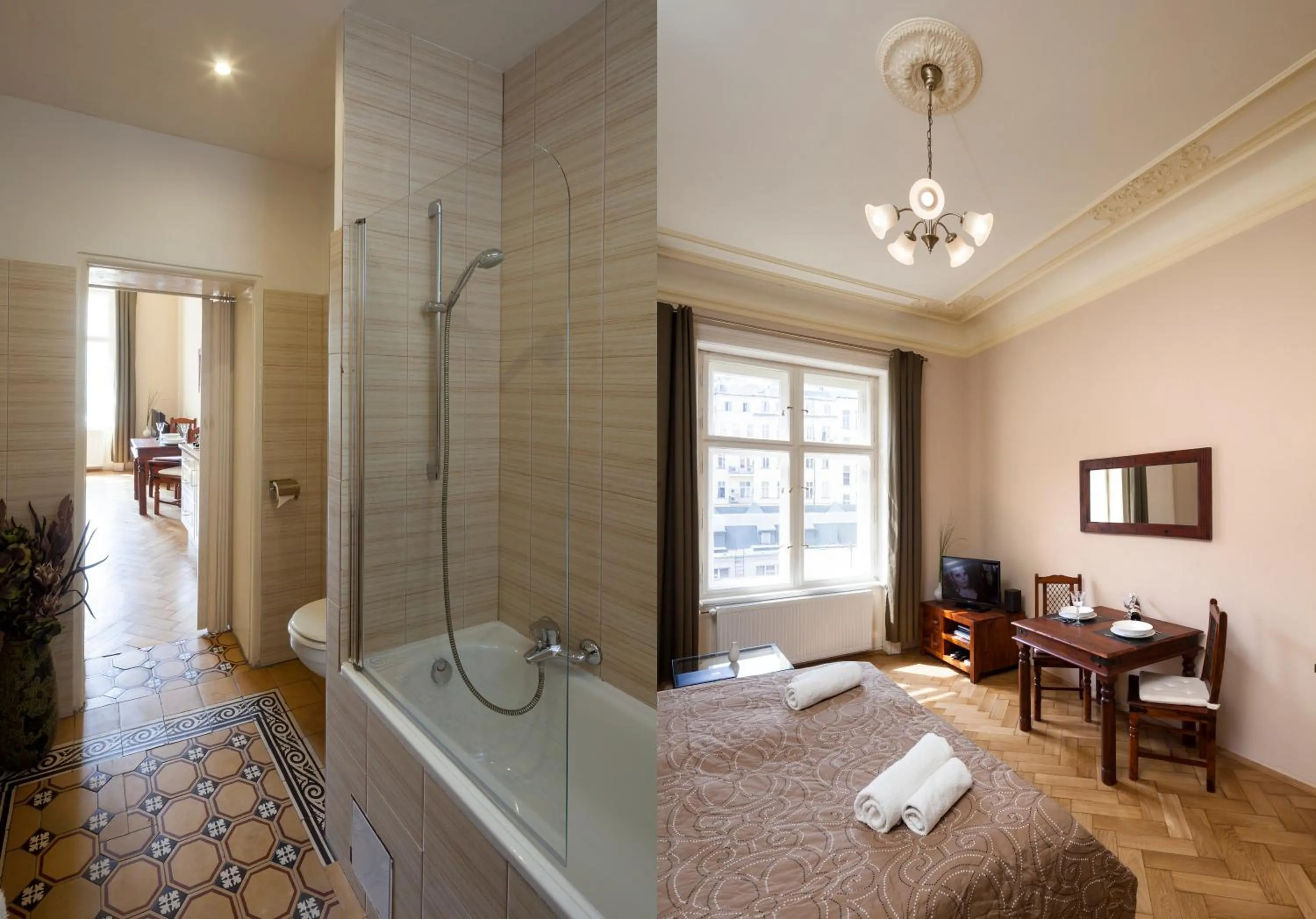 Photo of the whole room, Bed in Old Town - Dusni Apartments