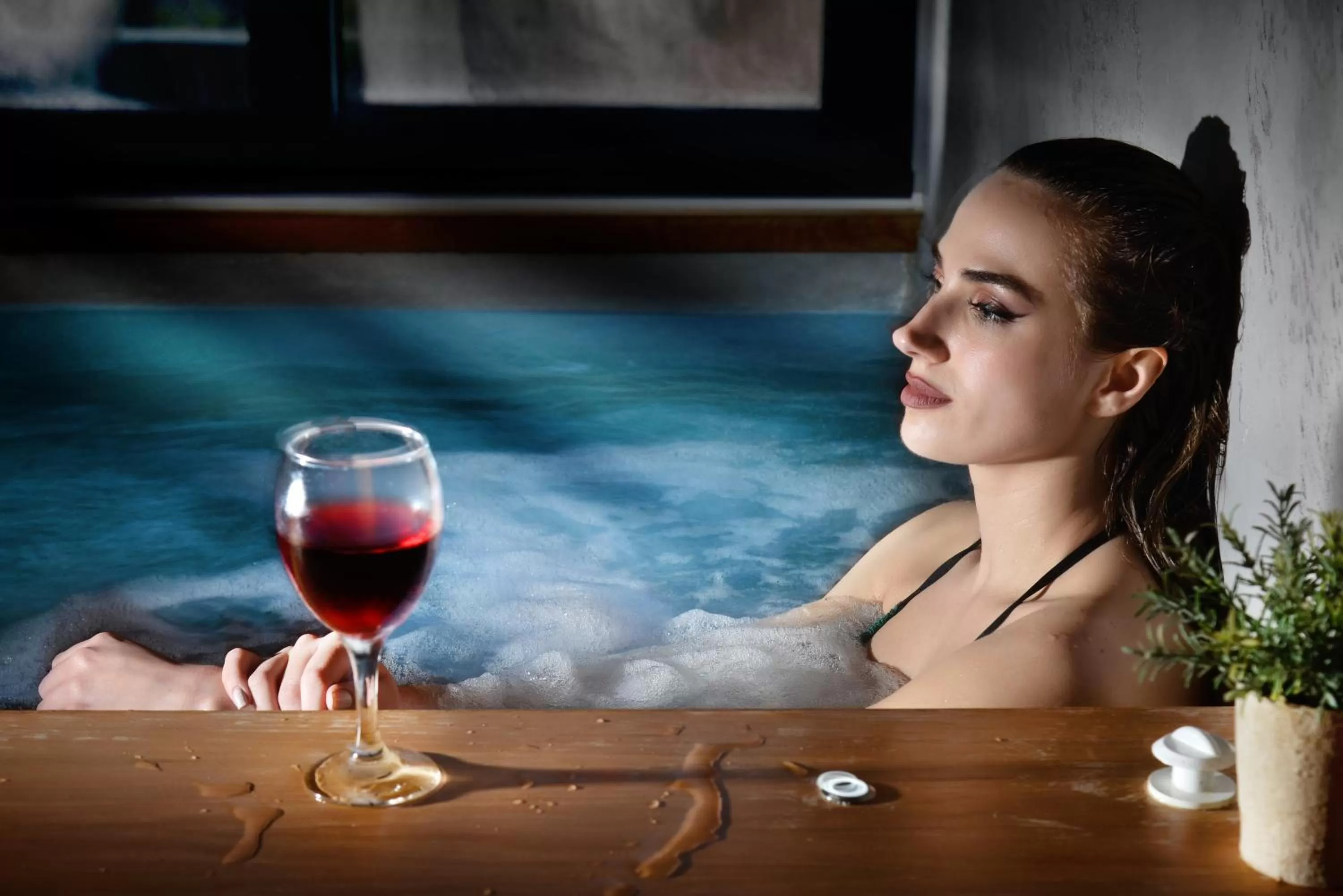 Hot Tub in Anixi Hotel by AP