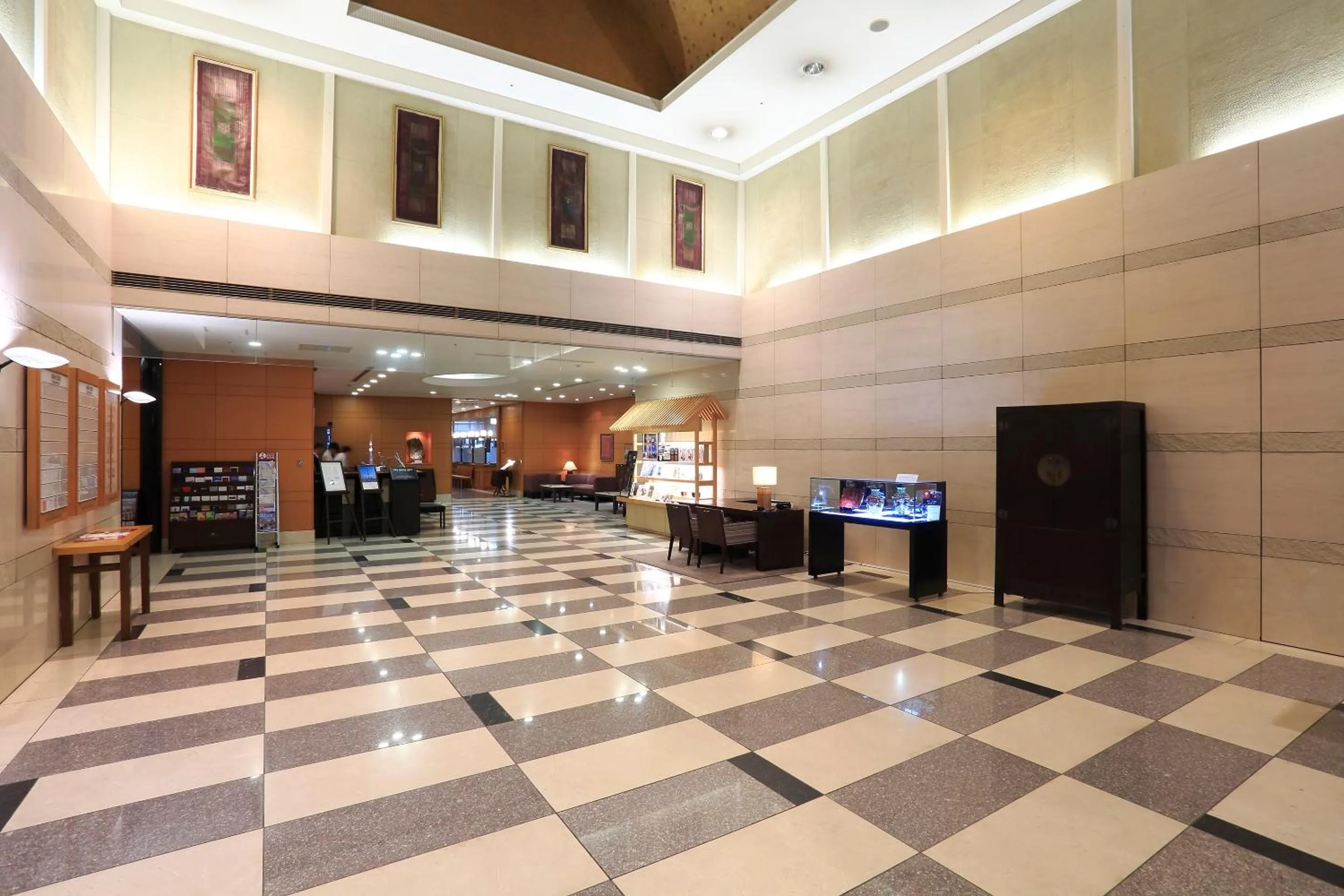 Lobby or reception in Dai-ichi Hotel Ryogoku