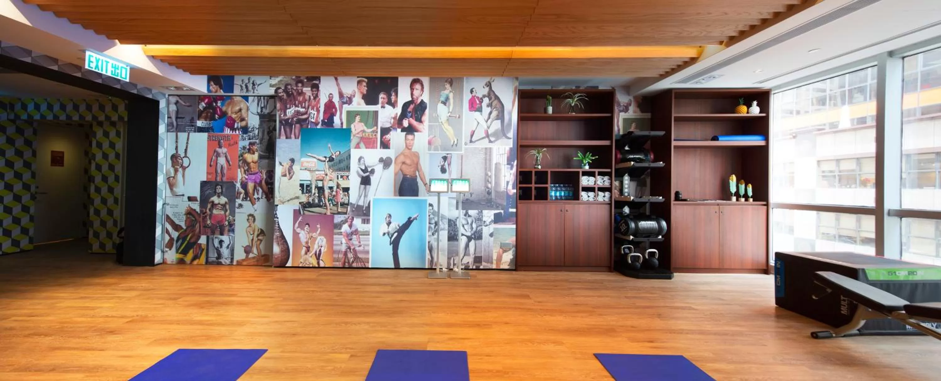 Fitness centre/facilities in The Sheung Wan by Ovolo