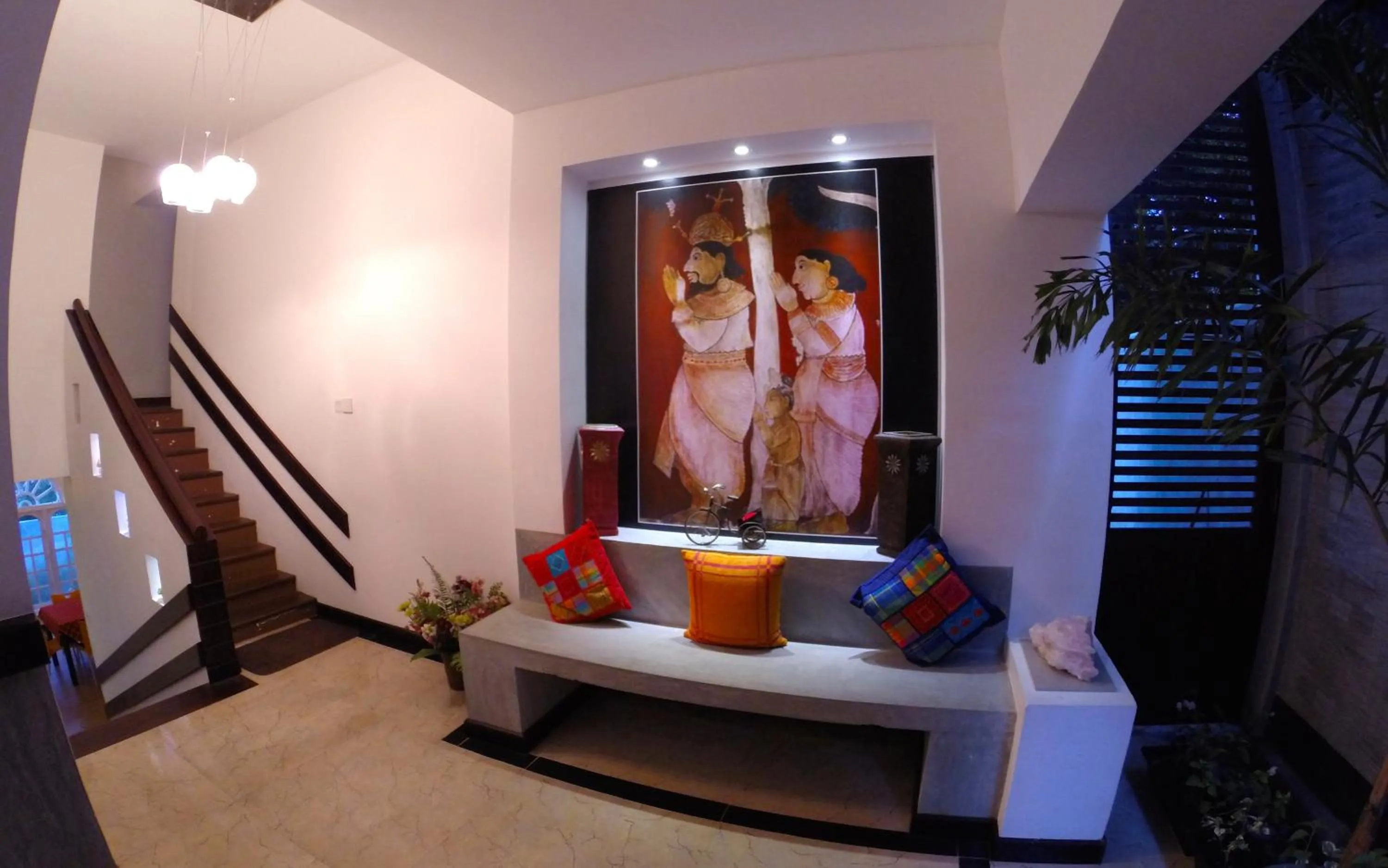 Facade/entrance in Winter Villa