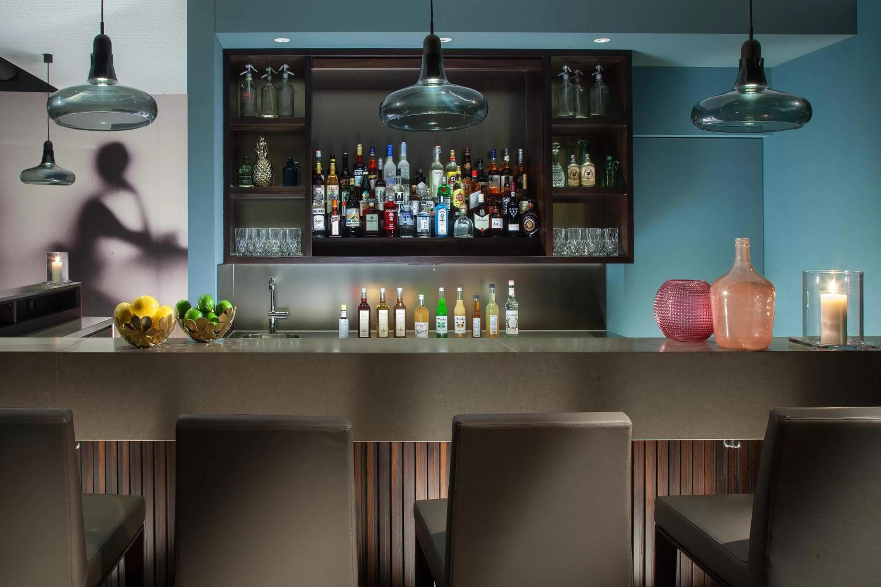 Lounge or bar in Acasa Suites Zurich Oerlikon