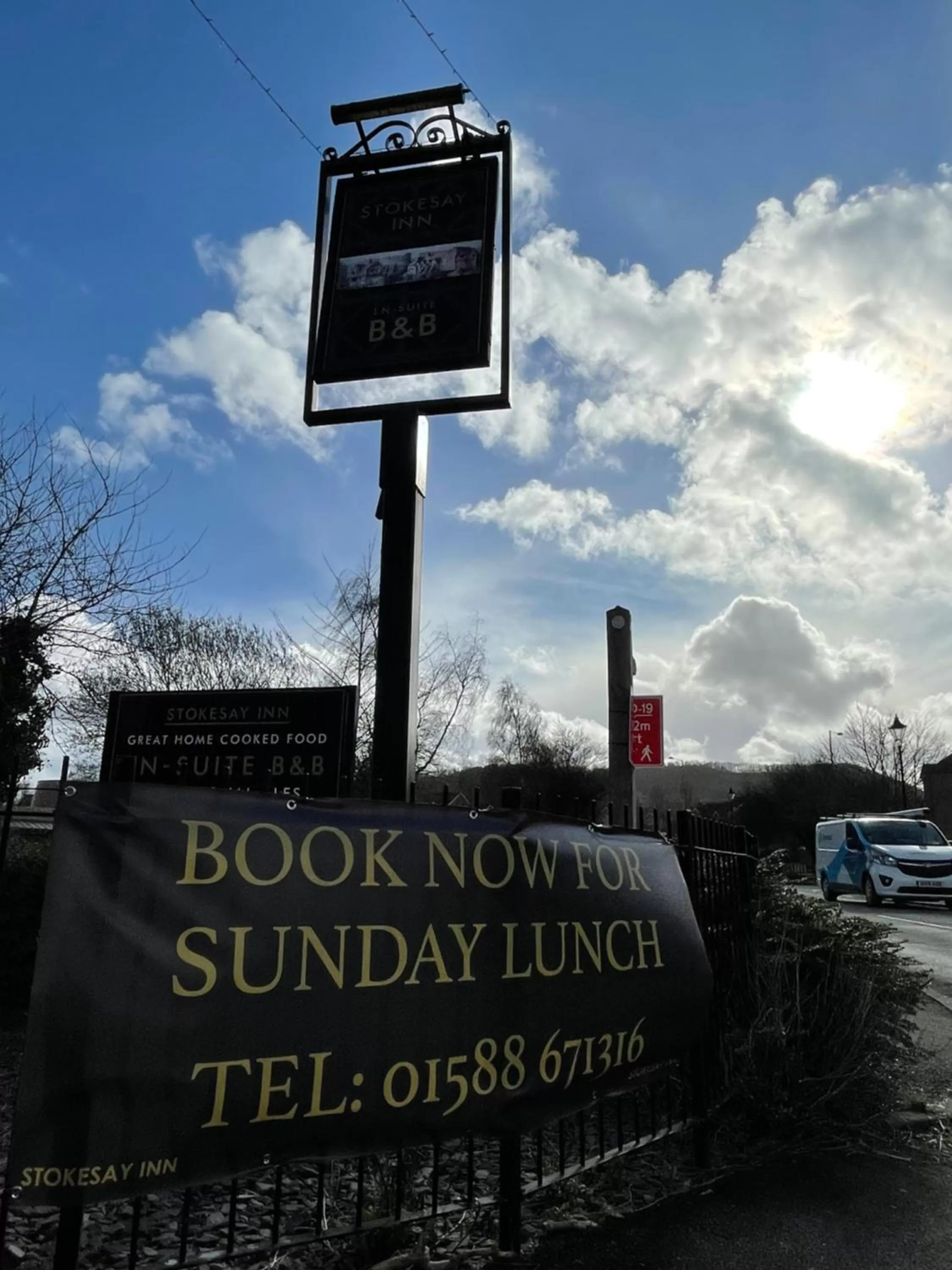 Property Logo/Sign in The Stokesay Inn & B&B