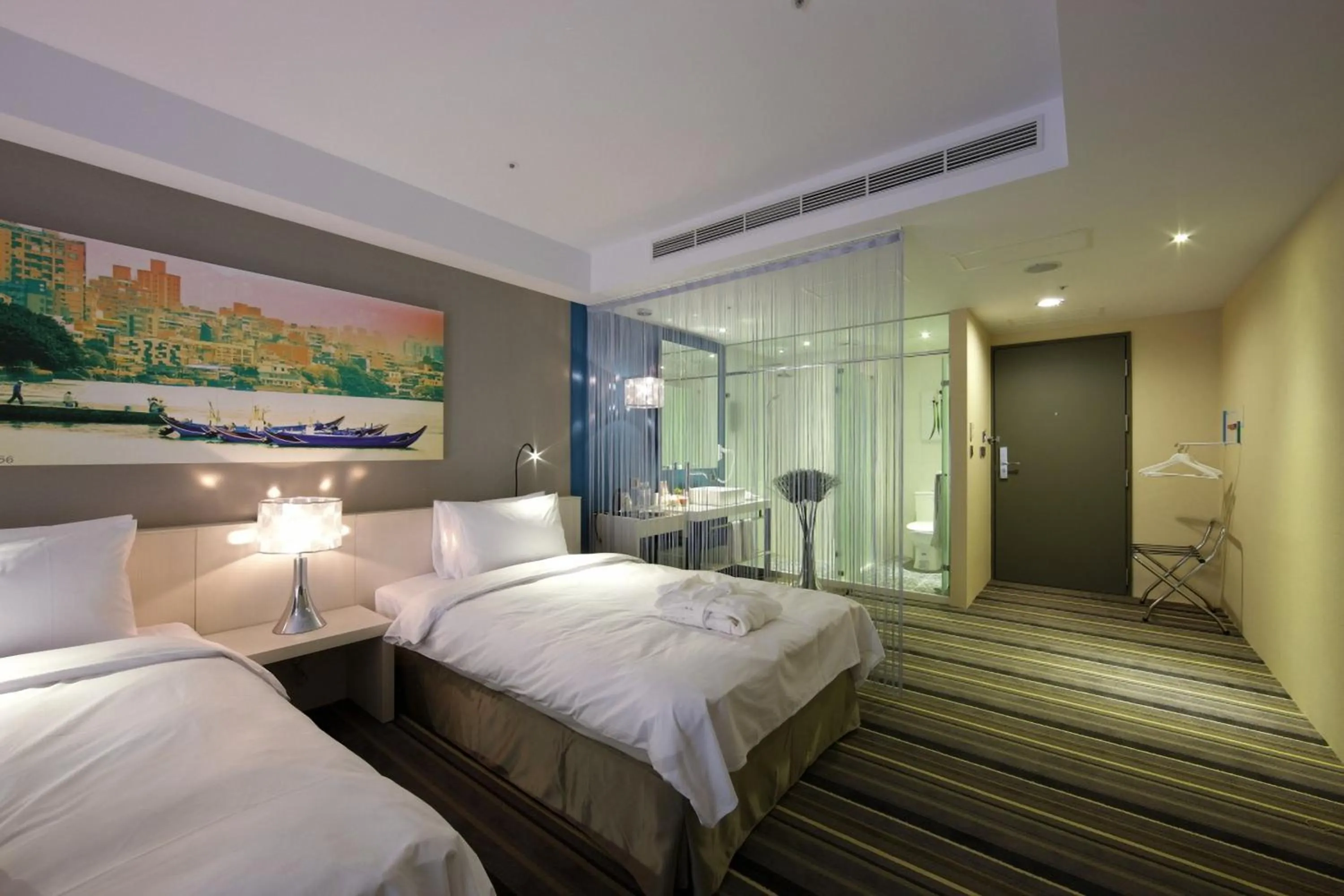 Bedroom, Bed in Hotelday Tamsui