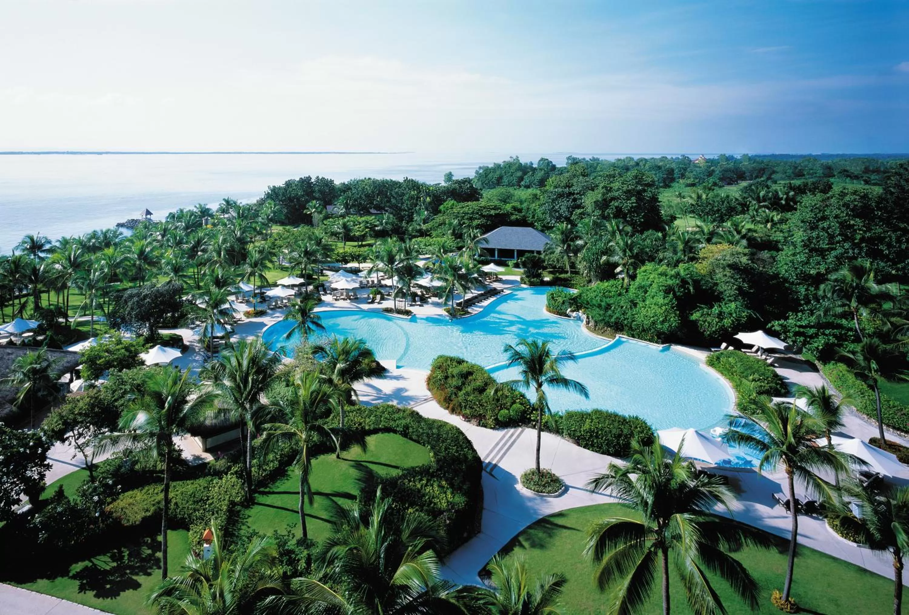Bird's eye view in Shangri-La Mactan, Cebu