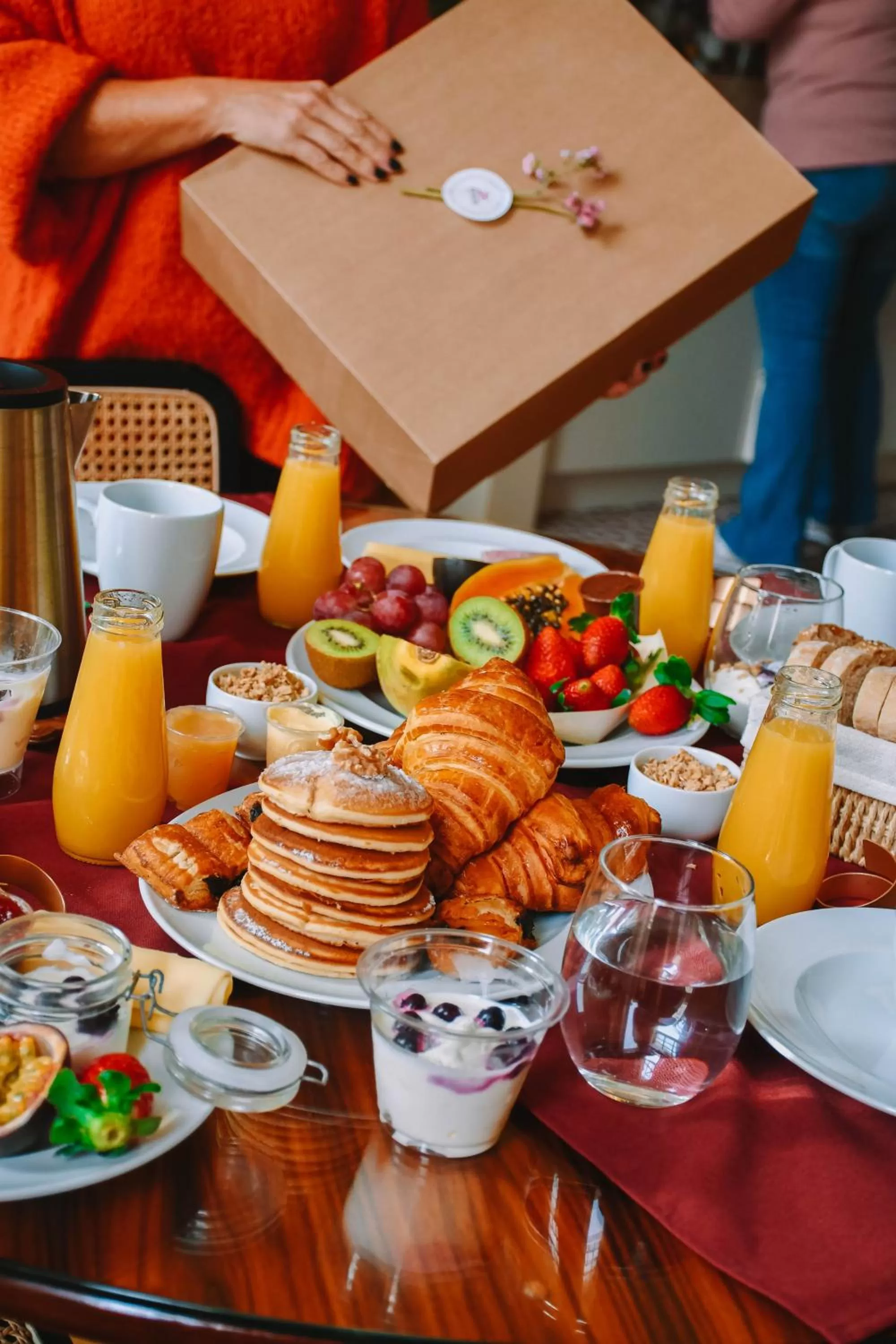 Breakfast in Villa Theatro Heritage Apartments