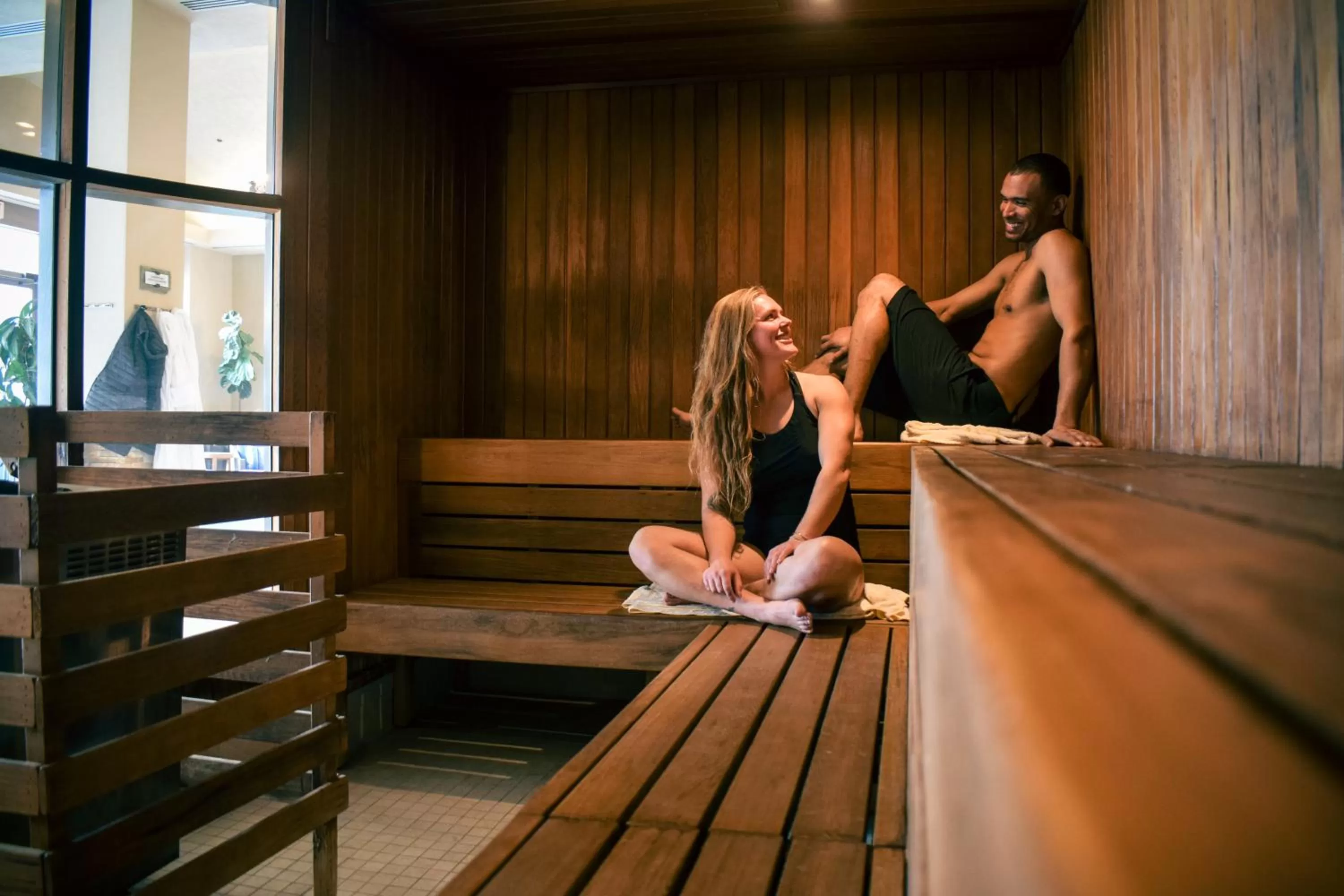 People in Fairmont Chateau Whistler