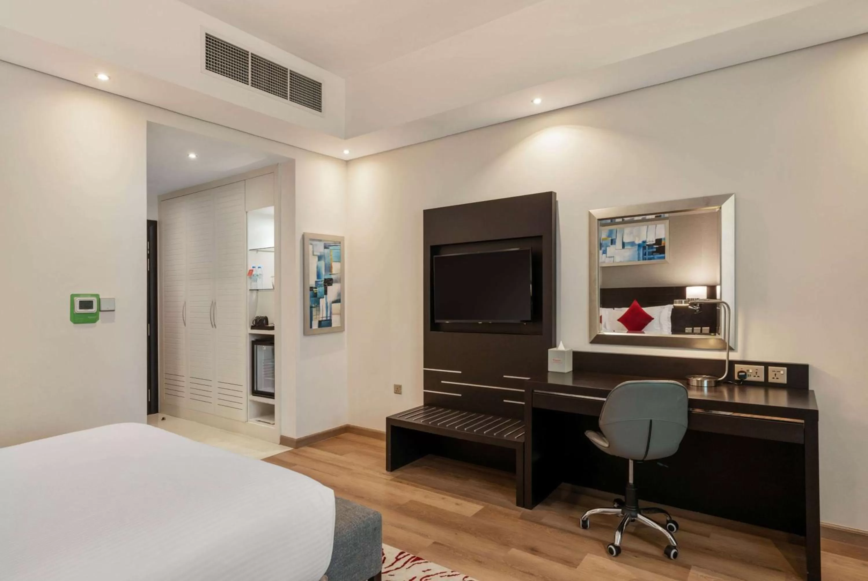 Photo of the whole room, Bed in Ramada by Wyndham Dubai Barsha Heights