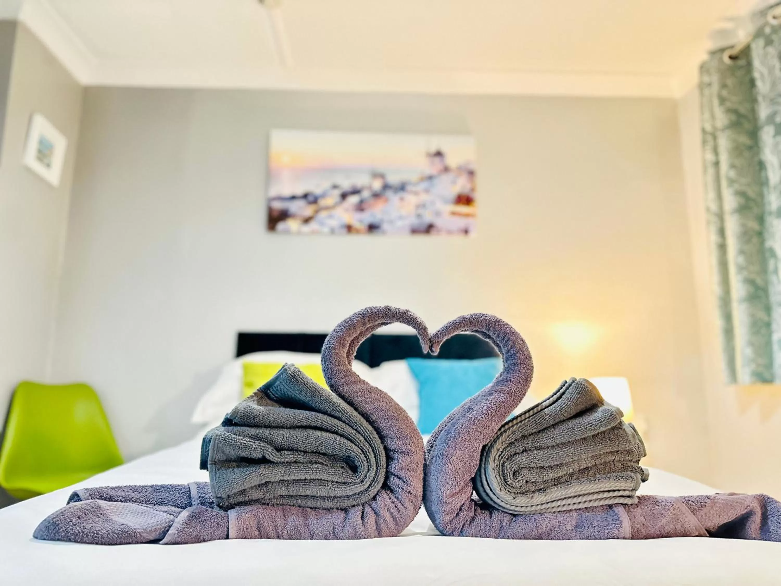 Bed in Sandys Holidays Home