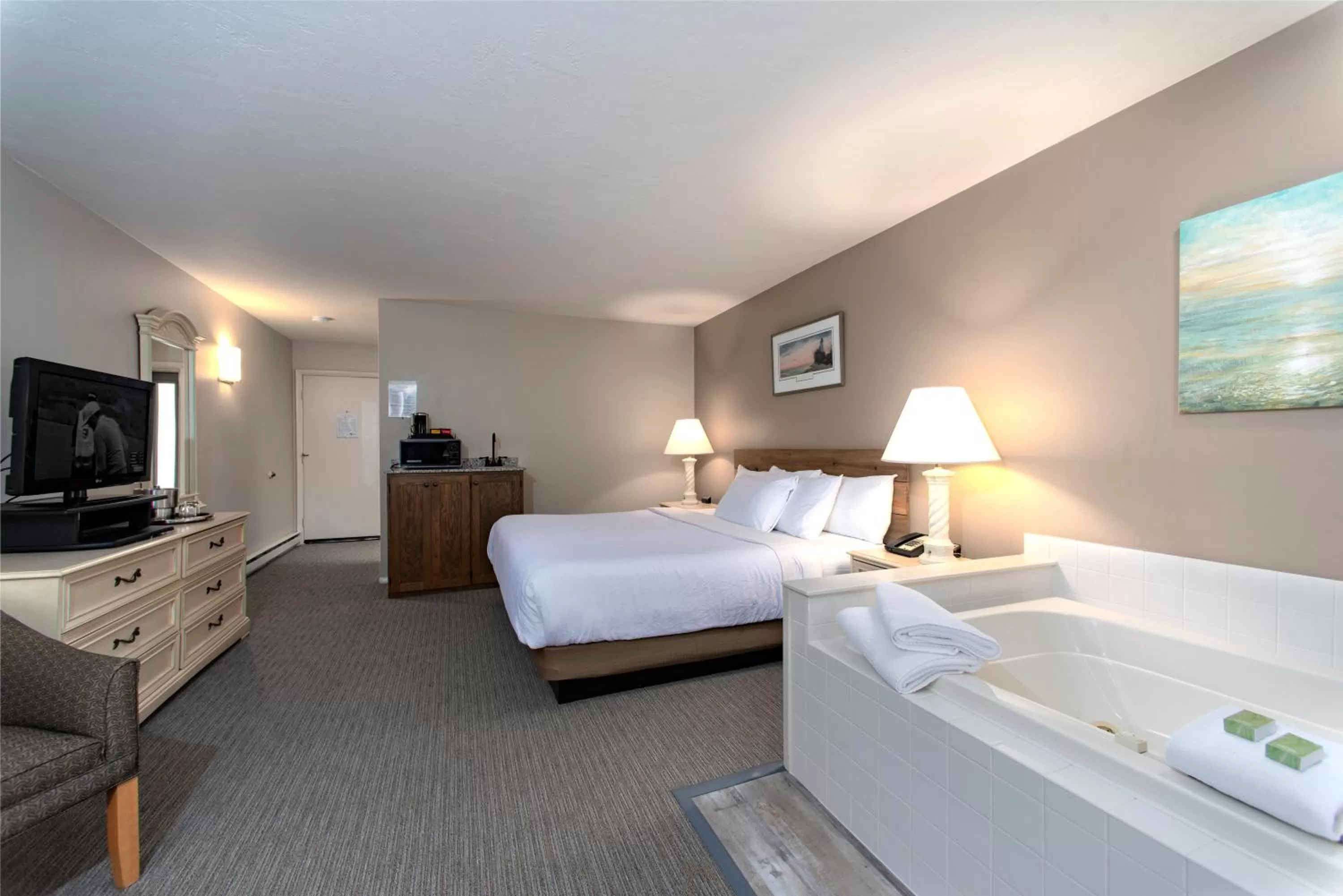 Guests, Bed in Country House Resort