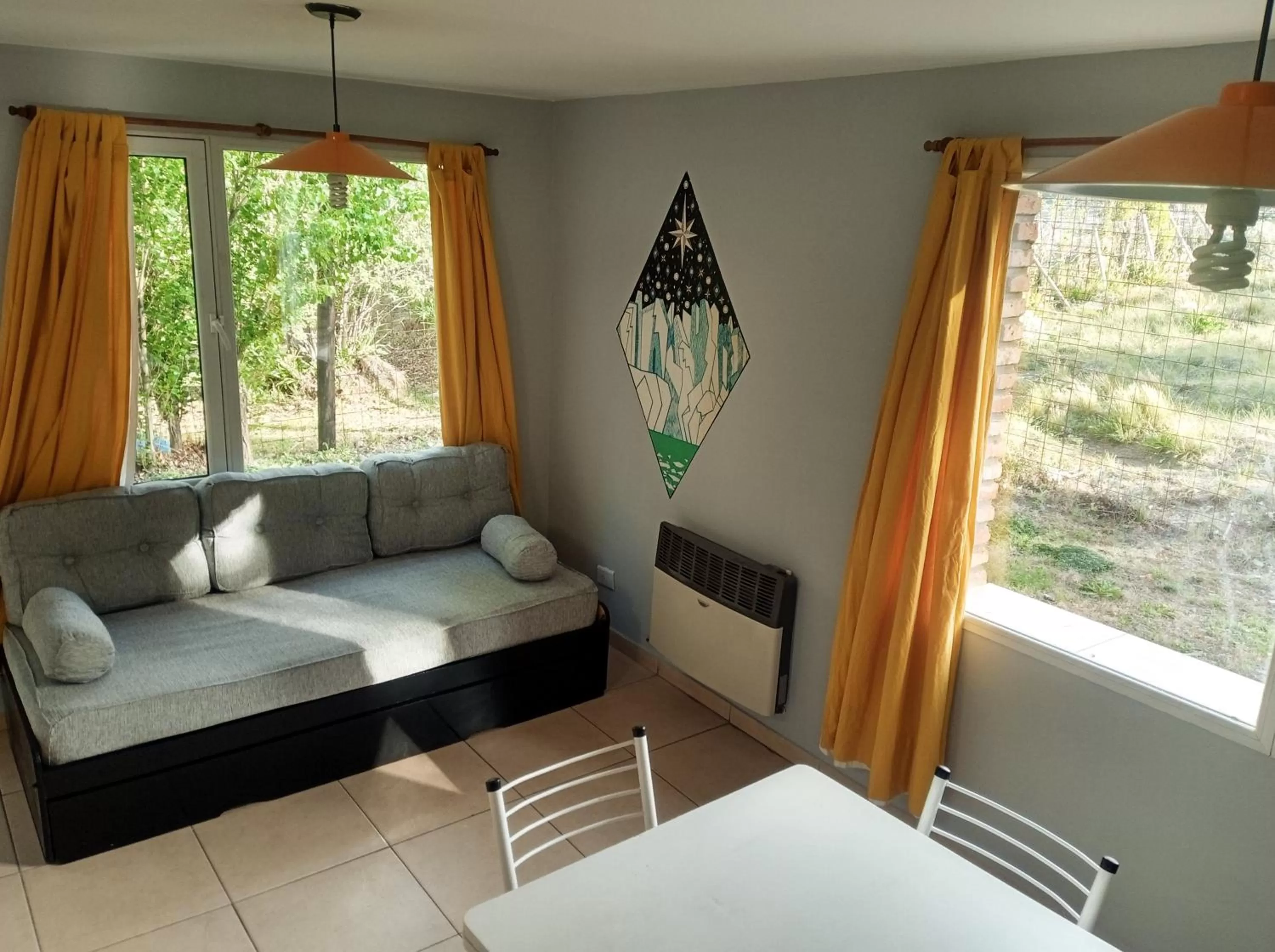 Bird's eye view, Bed in Flamenco Bay Apartments