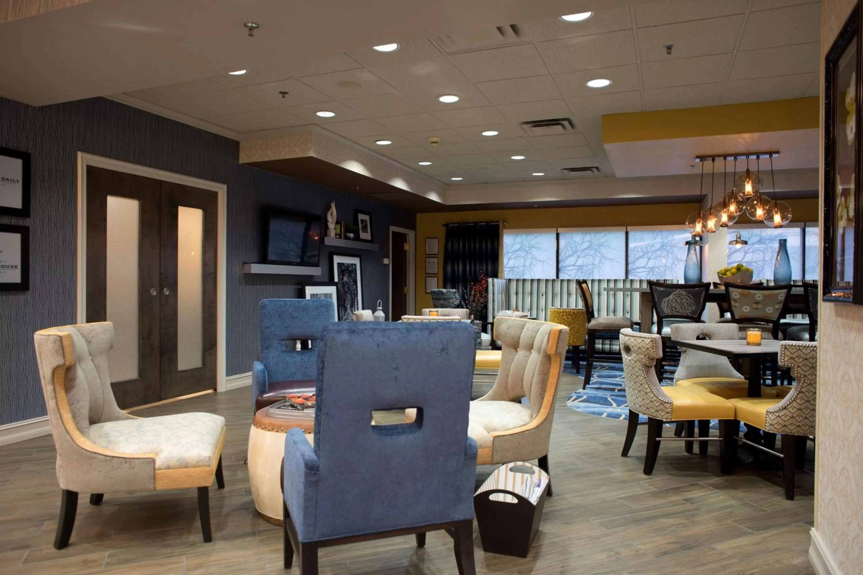 Lobby or reception in Hampton Inn Milledgeville