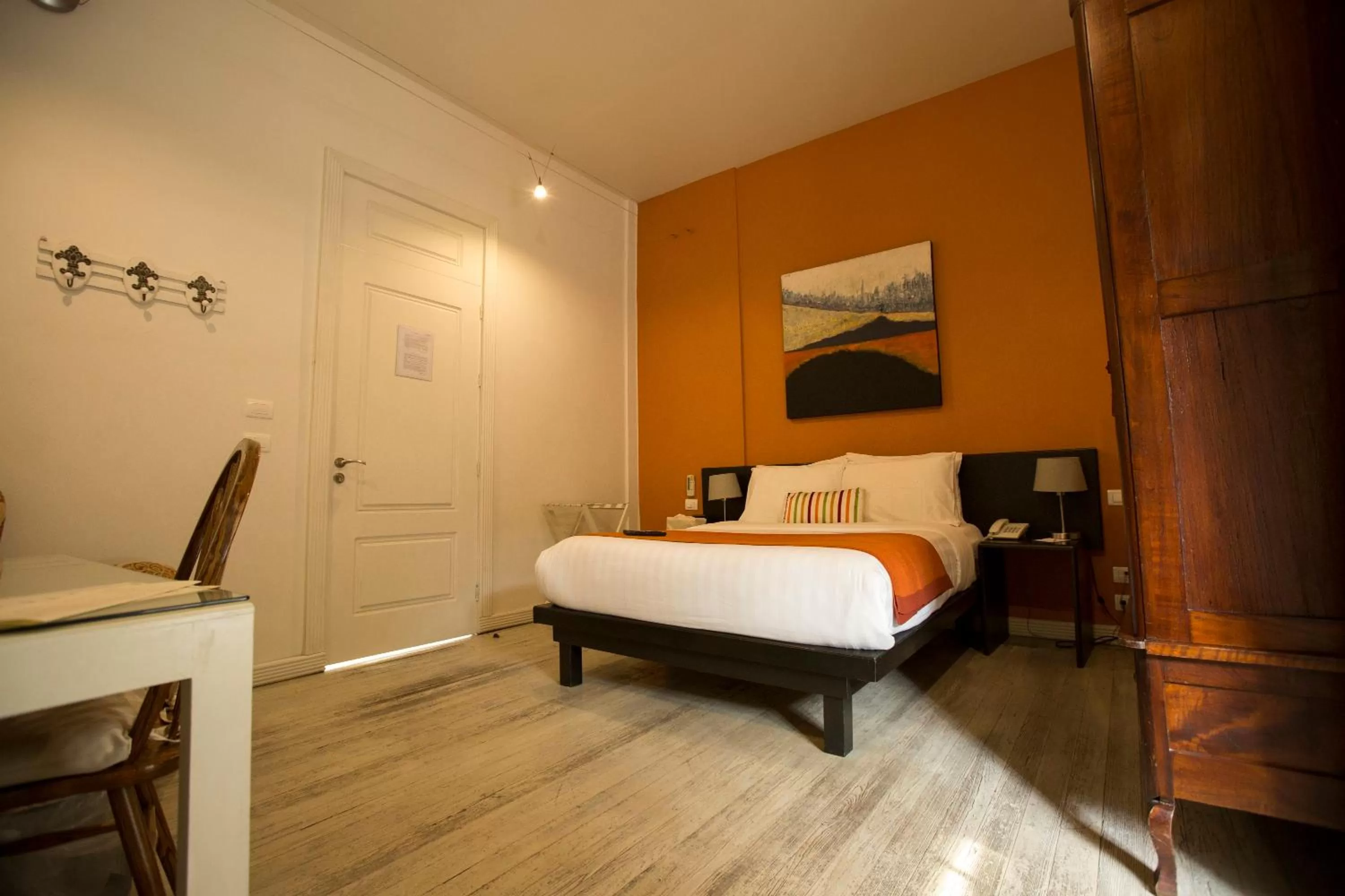 Bed in Hotel Villa Condesa