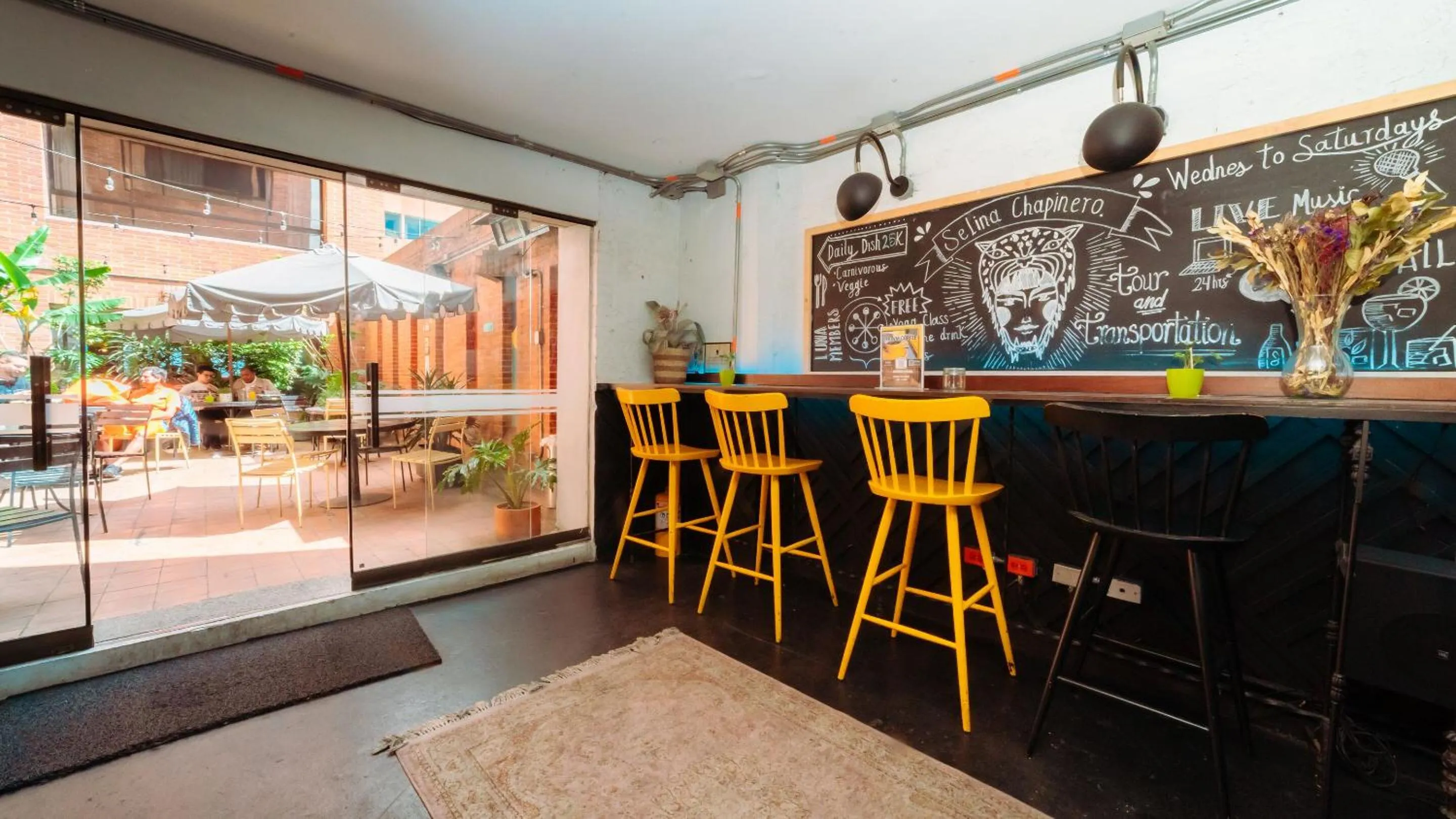 Restaurant/places to eat in Selina Chapinero Bogota