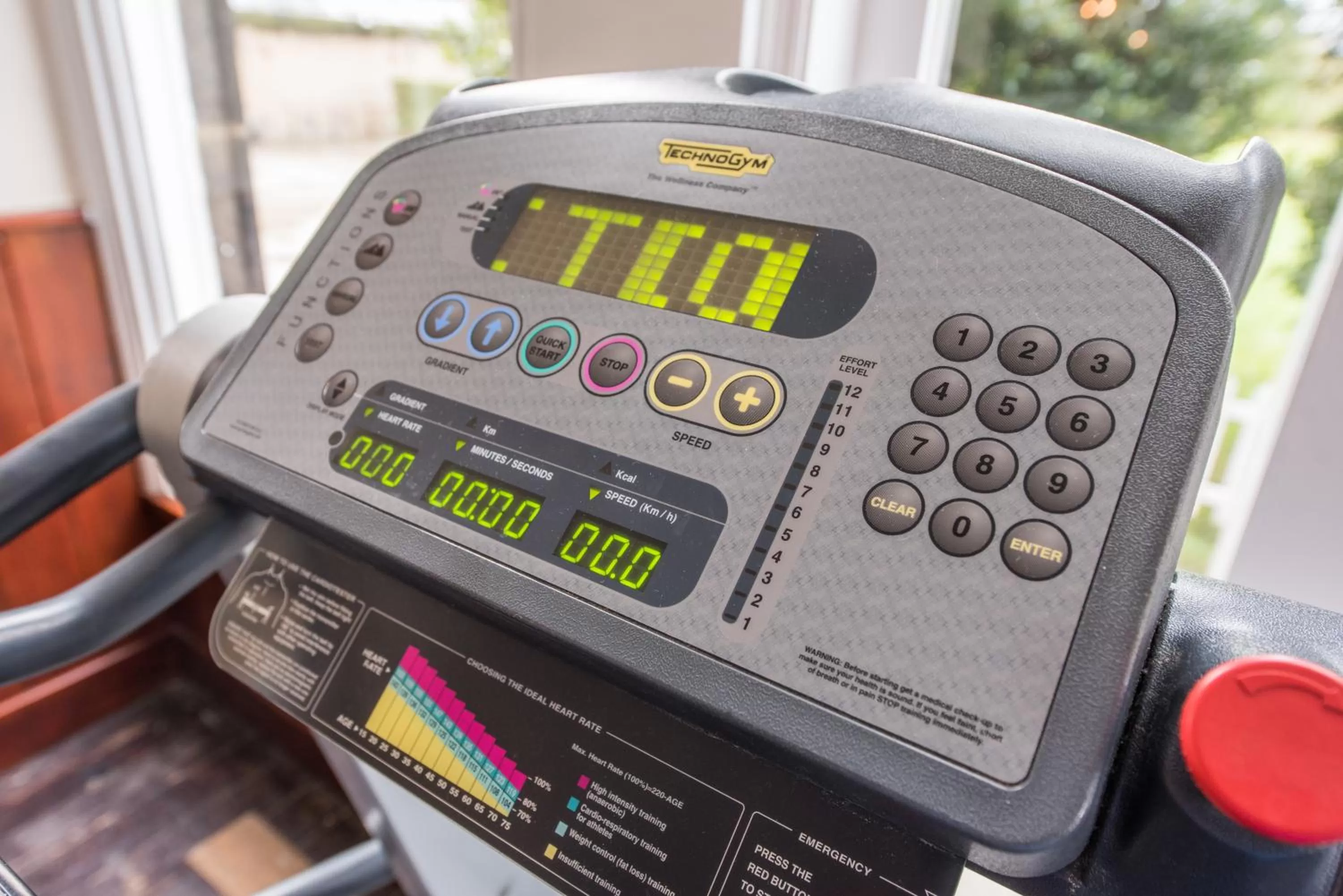 Fitness centre/facilities in Cairn Hotel