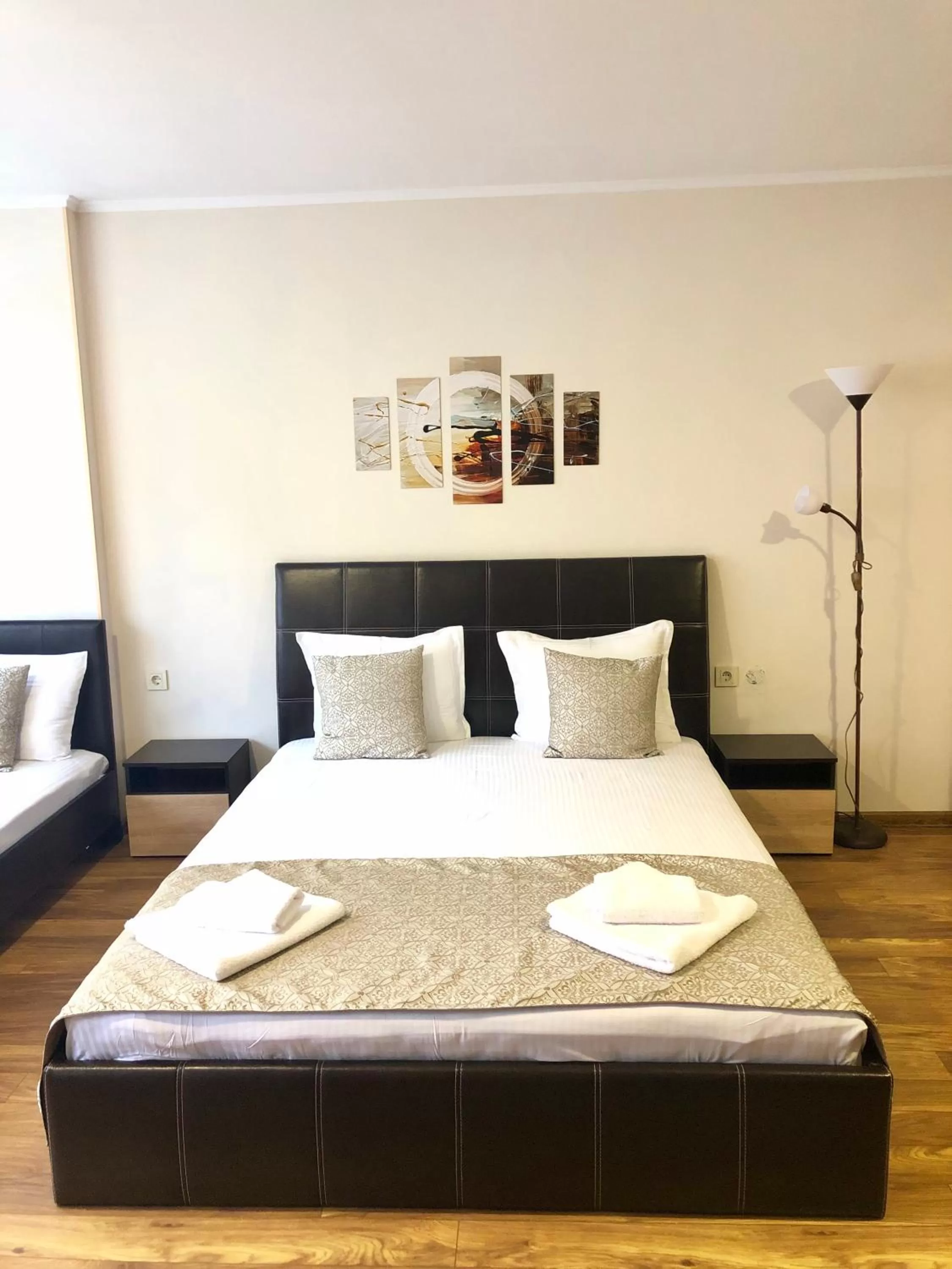 Bed in Family Hotel Ring & Thermal