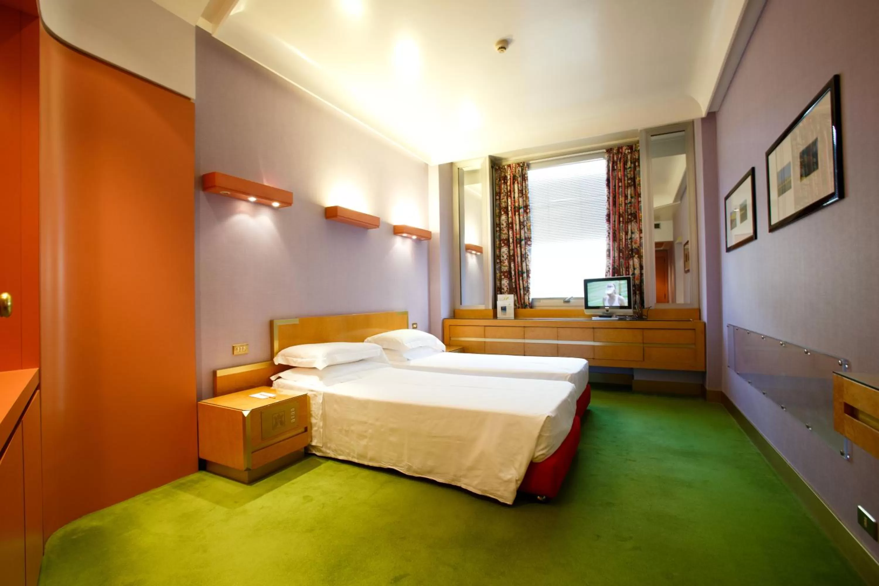 Bedroom, Bed in Albani Hotel Roma