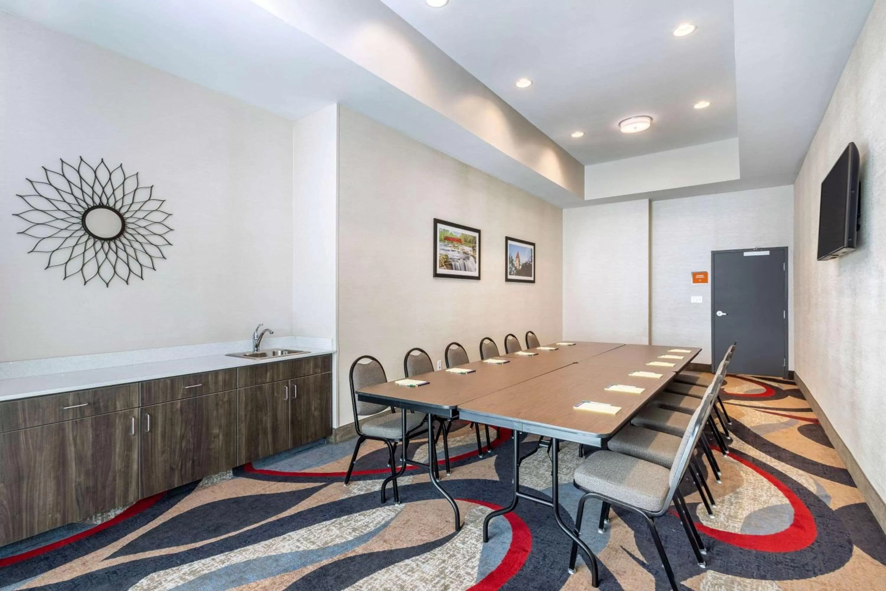 On site in La Quinta Inn and Suites by Wyndham Bloomington