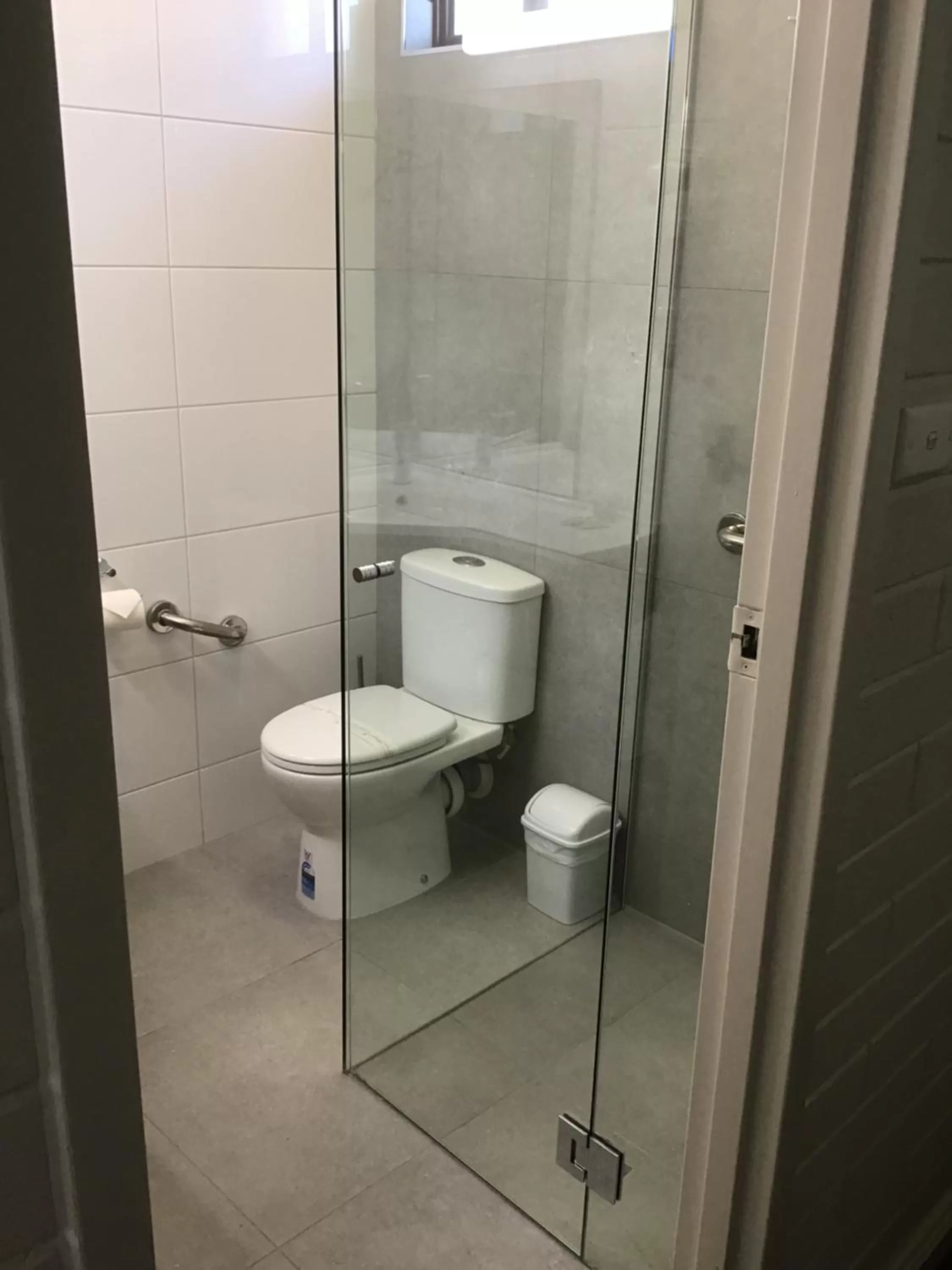 Bathroom in 7th Street Motel