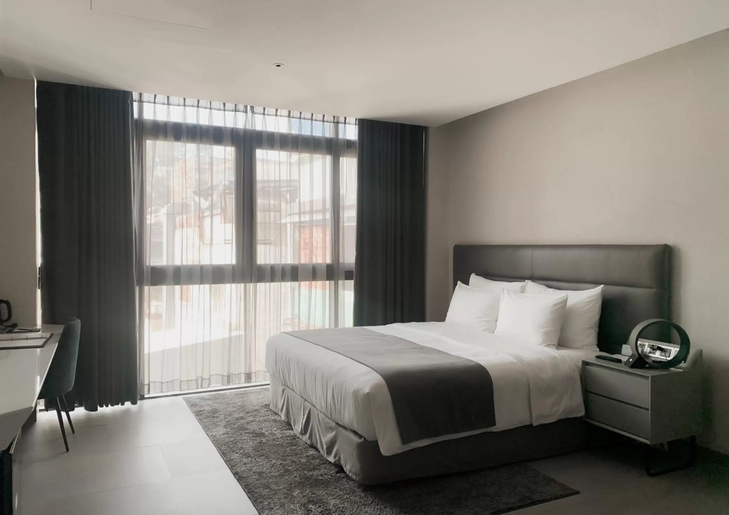 View (from property/room), Bed in M Hotel Saigon