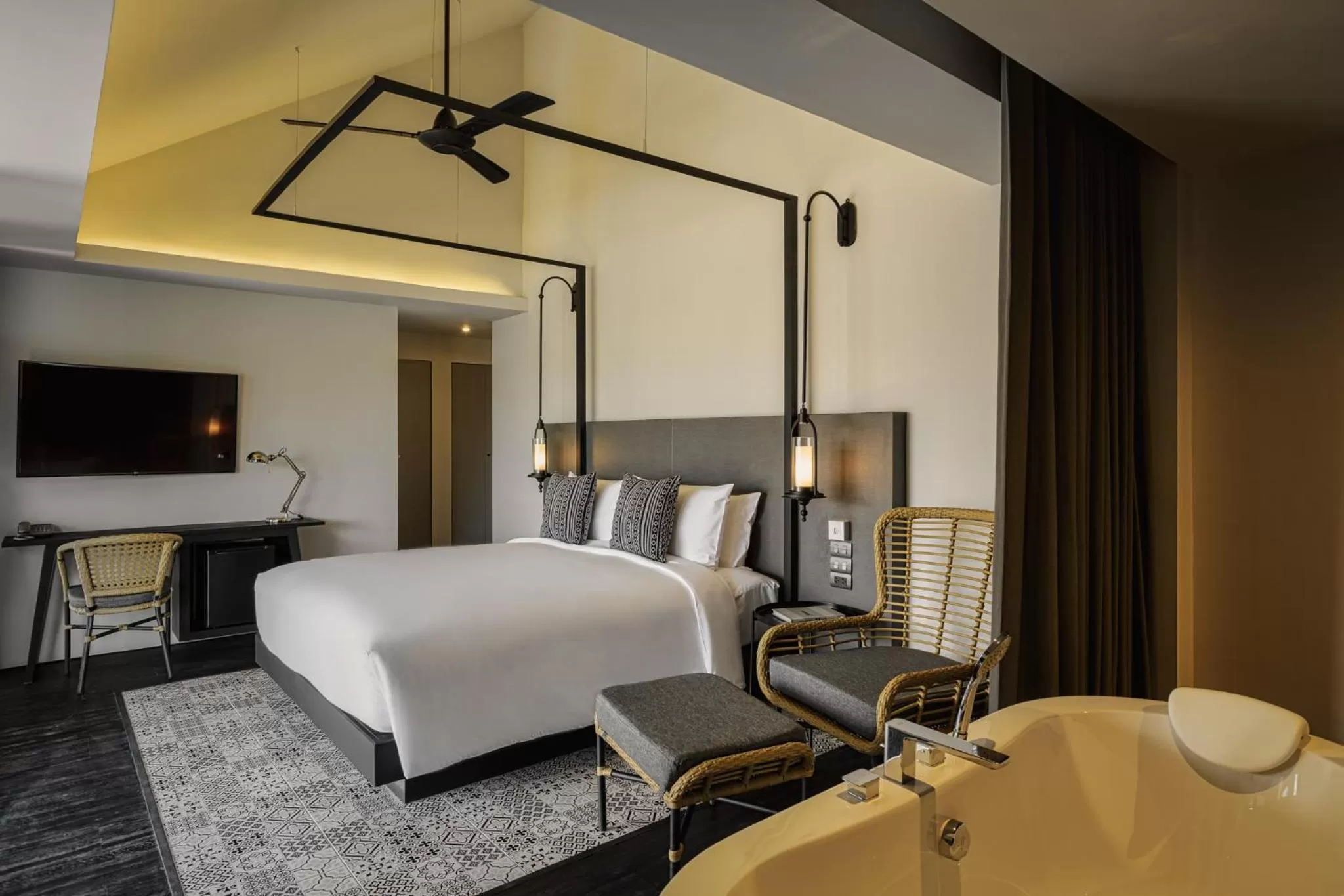 Photo of the whole room, Bed in KIRI HOTEL Chiang Mai