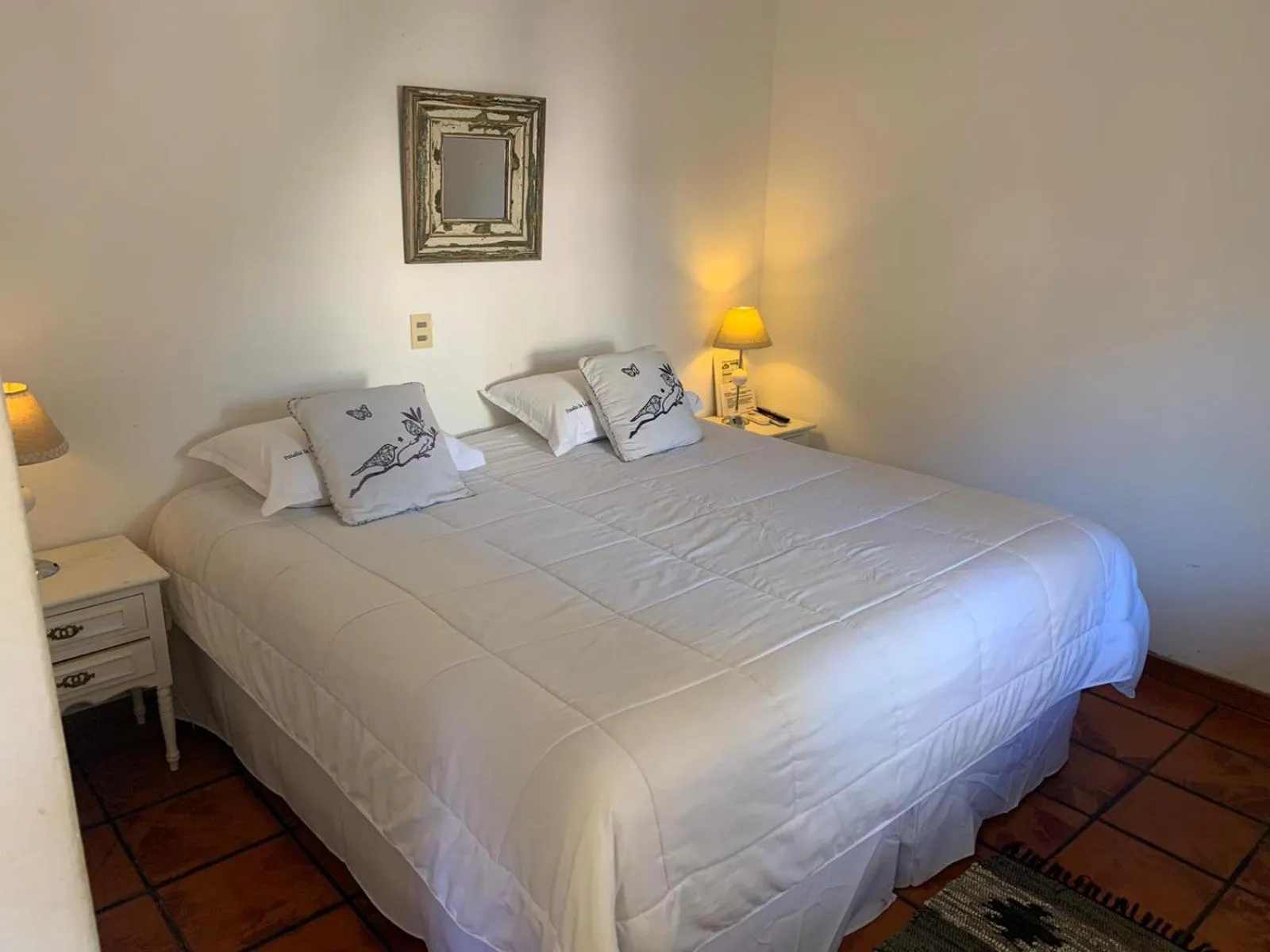 Bed in Posada de la Flor