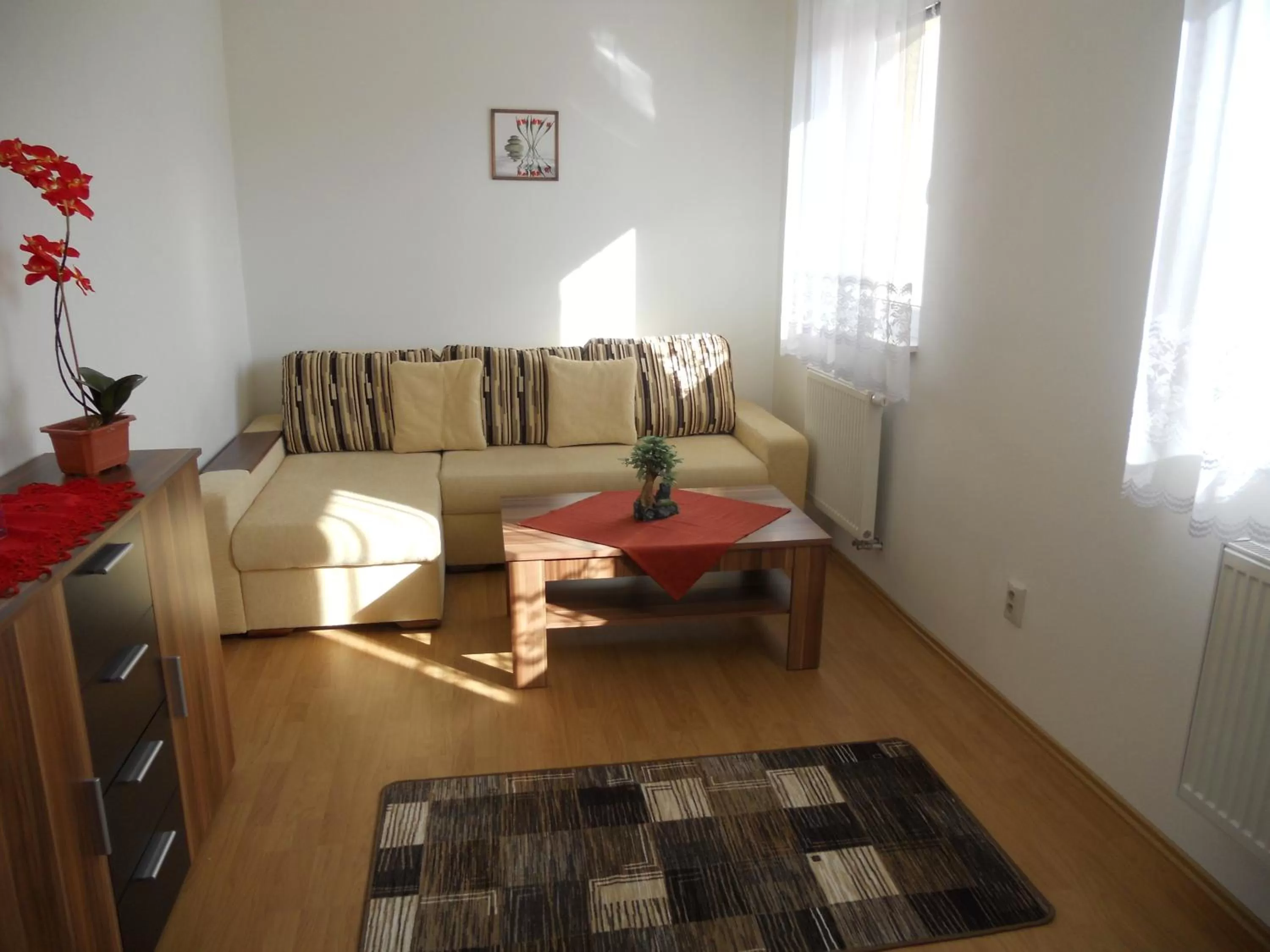 Living room in Motel Madona