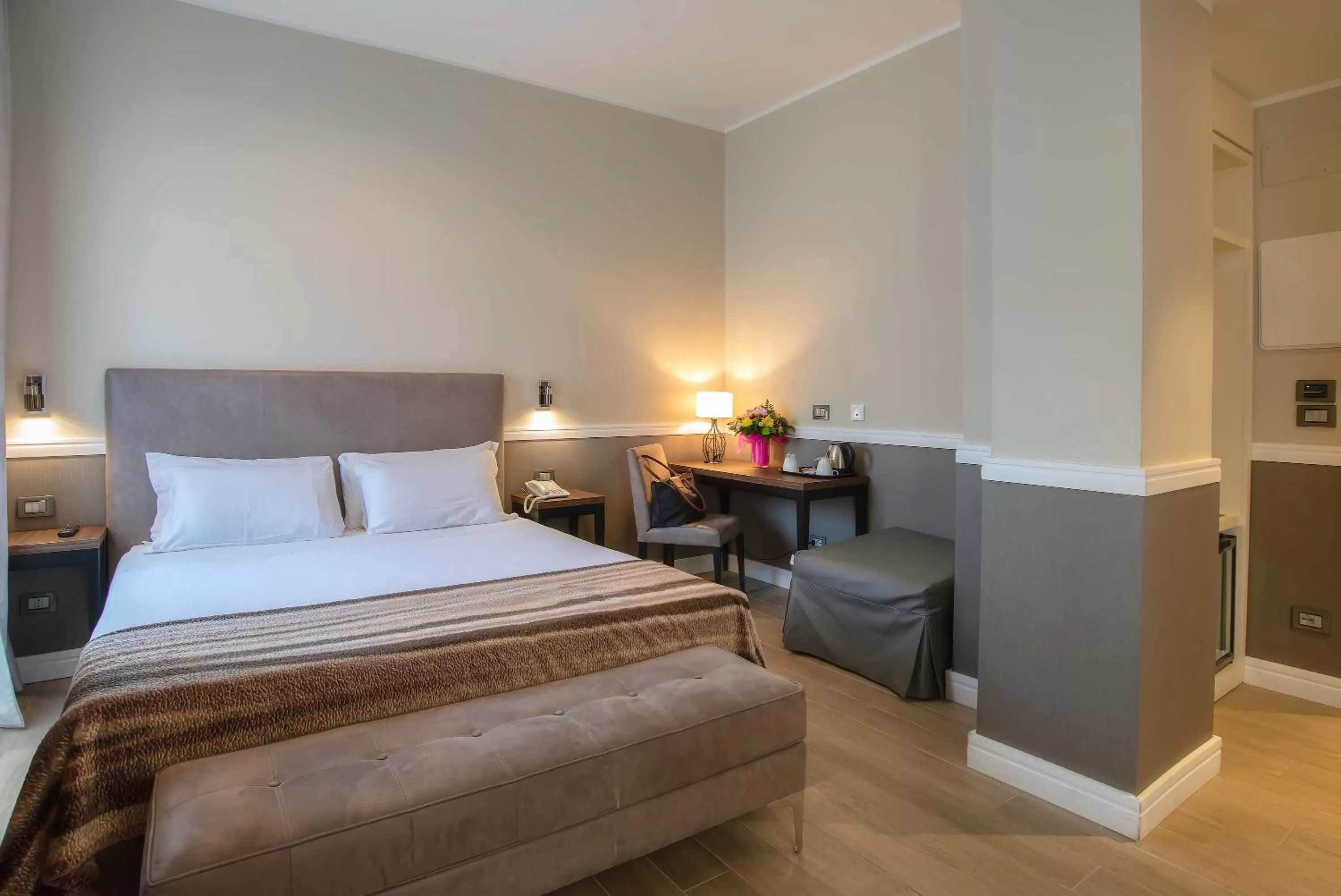 Bed in Fragrance Hotel St. Peter