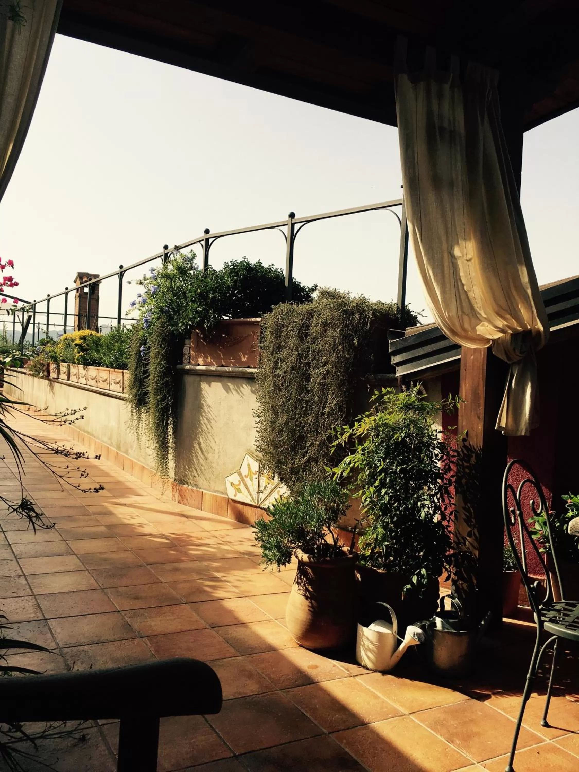Balcony/Terrace in B&B MontAlbano