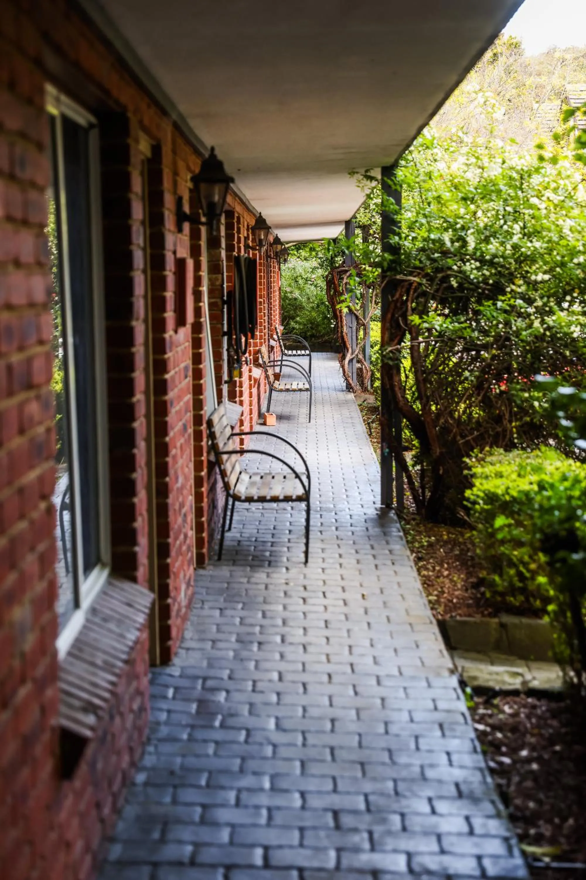 Patio in Elizabethan Lodge