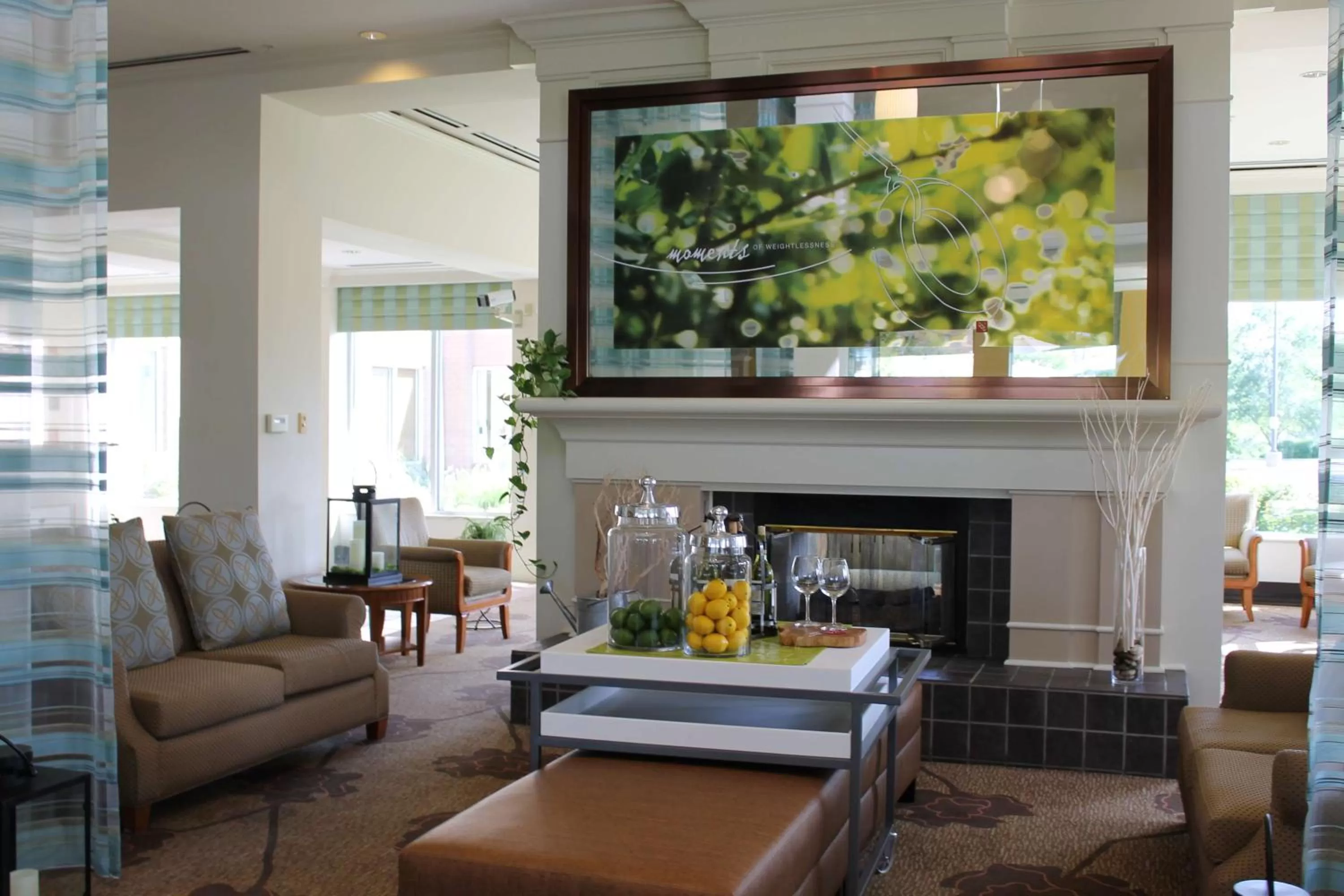 Lobby or reception in Hilton Garden Inn Addison