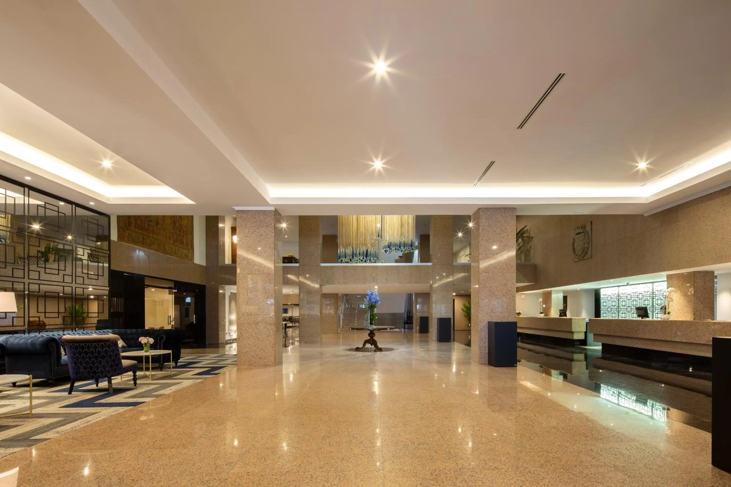 Lobby or reception in Eurostars Gran Hotel Lugo