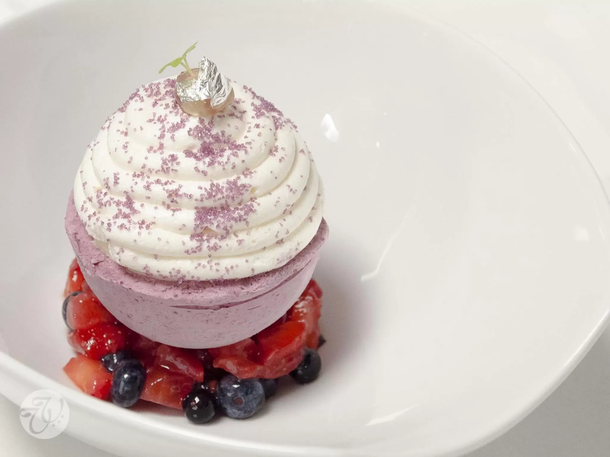 Food close-up in Hotel Restaurant & Spa Verte Vallée