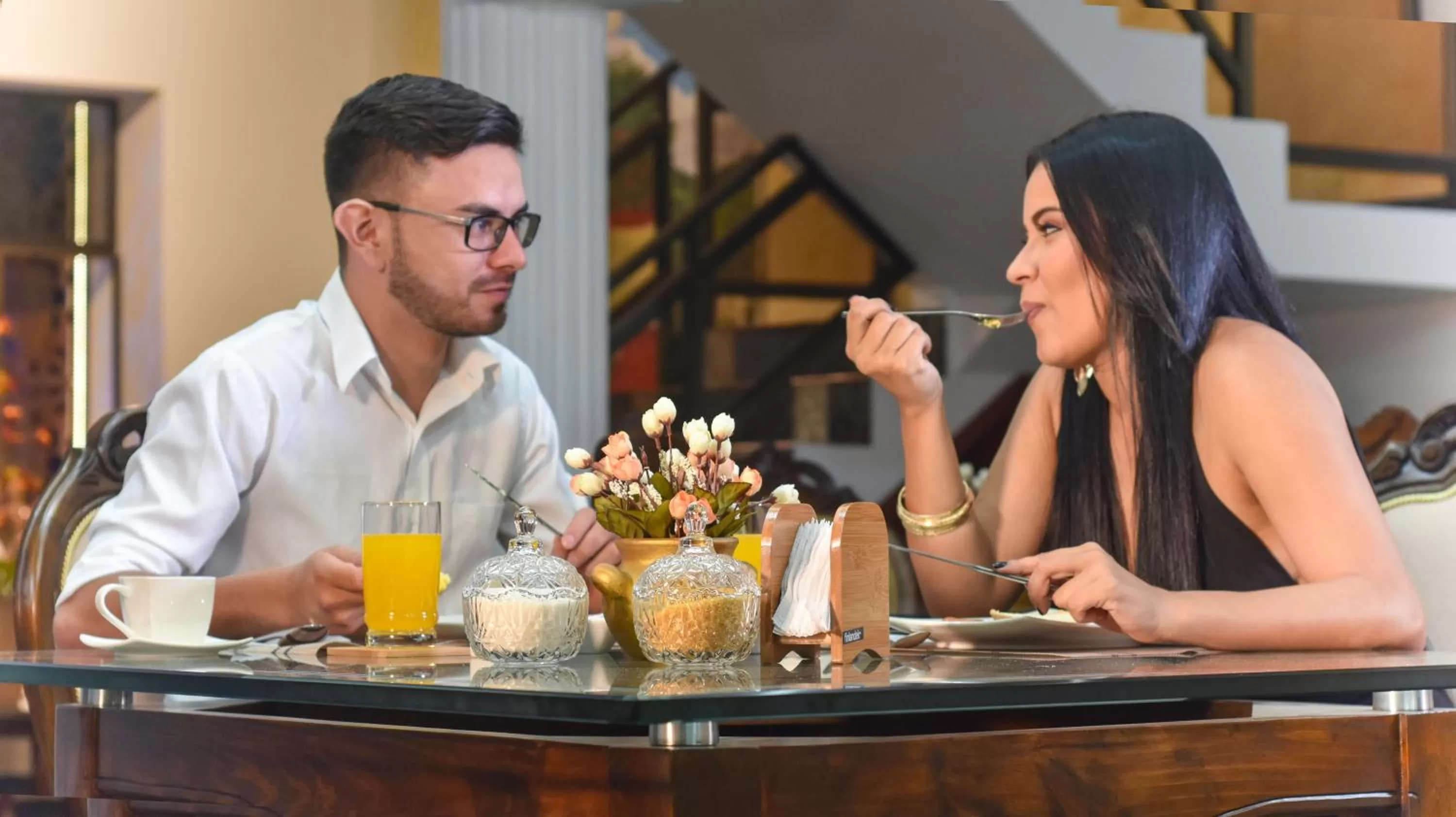 Food and drinks in Samalá Casa Hotel