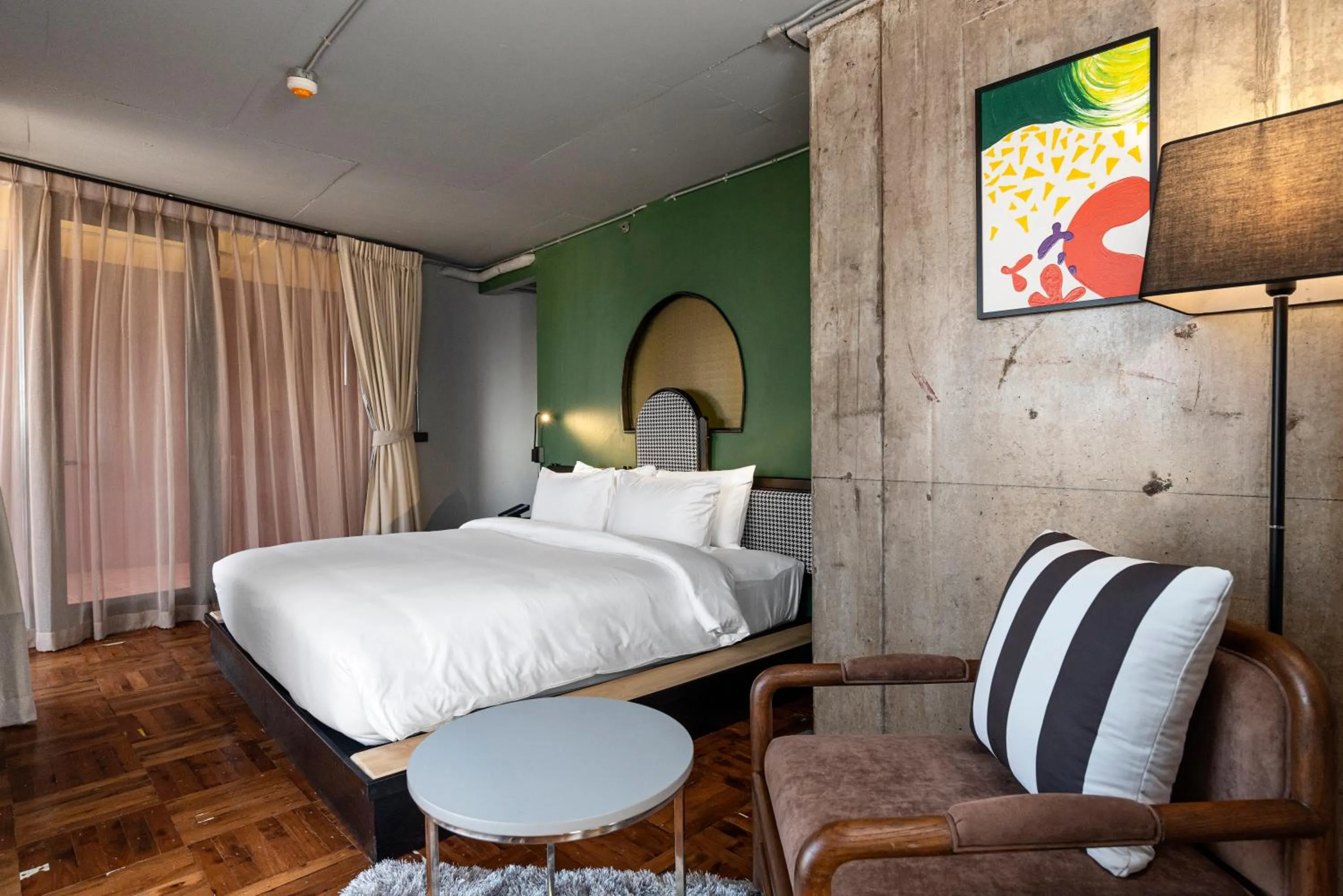 Bed in MeStyle Museum Hotel