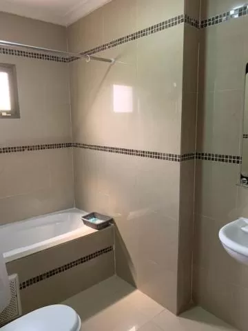 Bathroom in class hotel