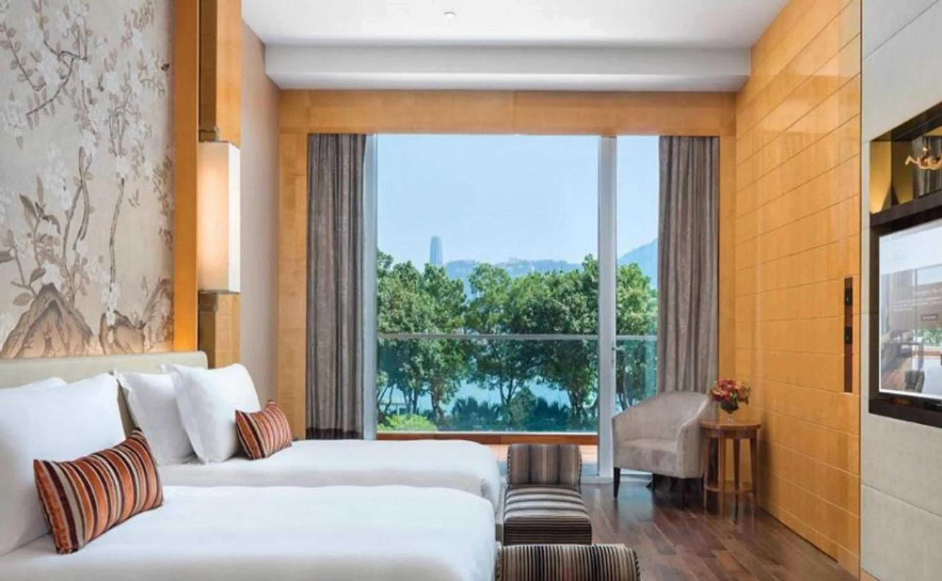 Photo of the whole room, Bed in The Olympian Hong Kong