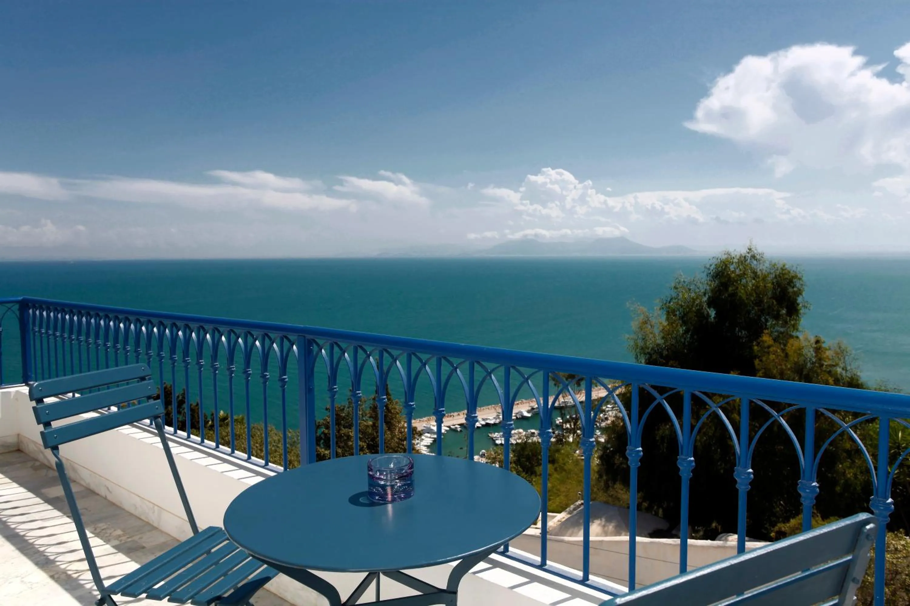Balcony/Terrace in La Villa Bleue-Sidi Bou Said