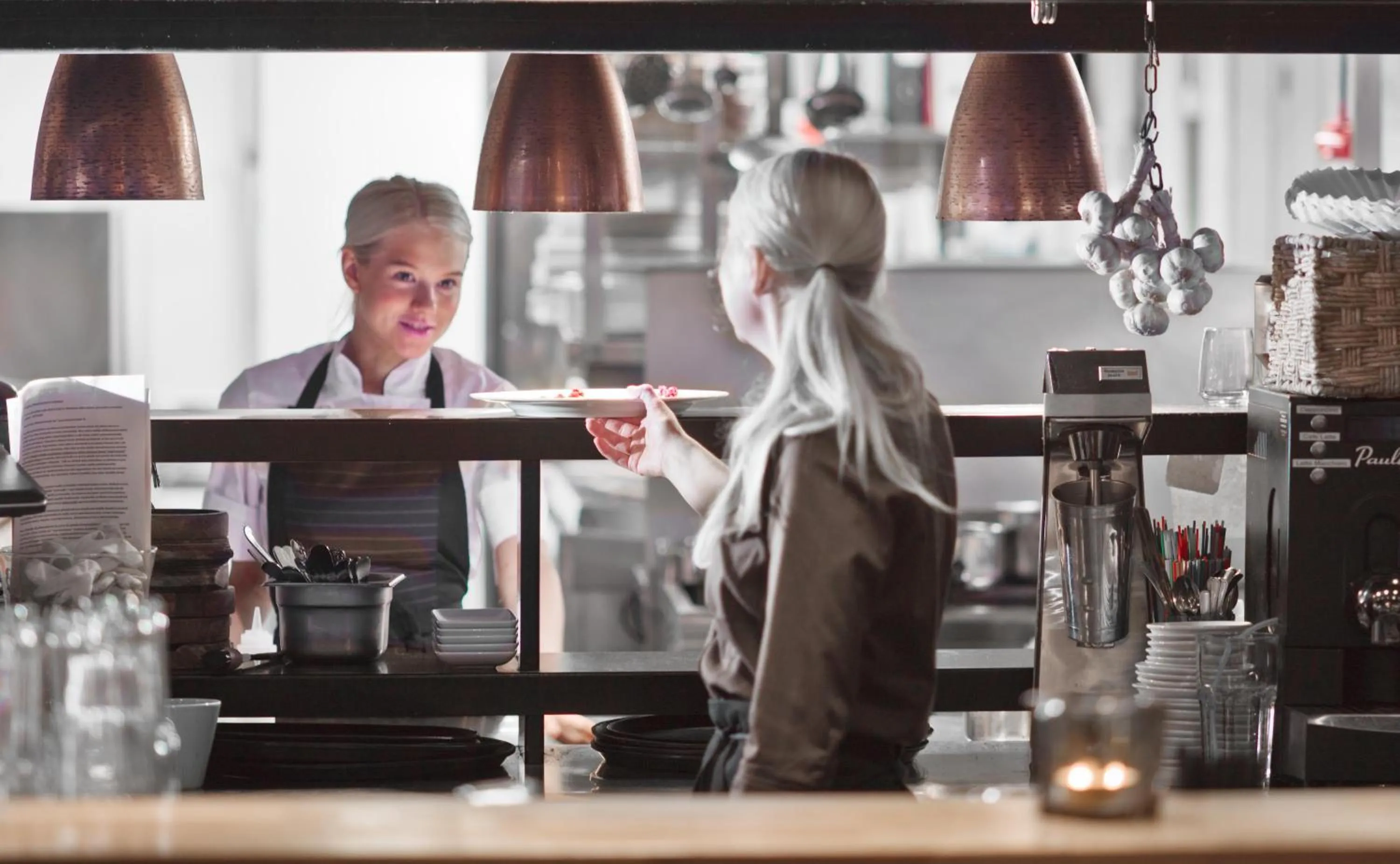 Staff in Arctic City Hotel