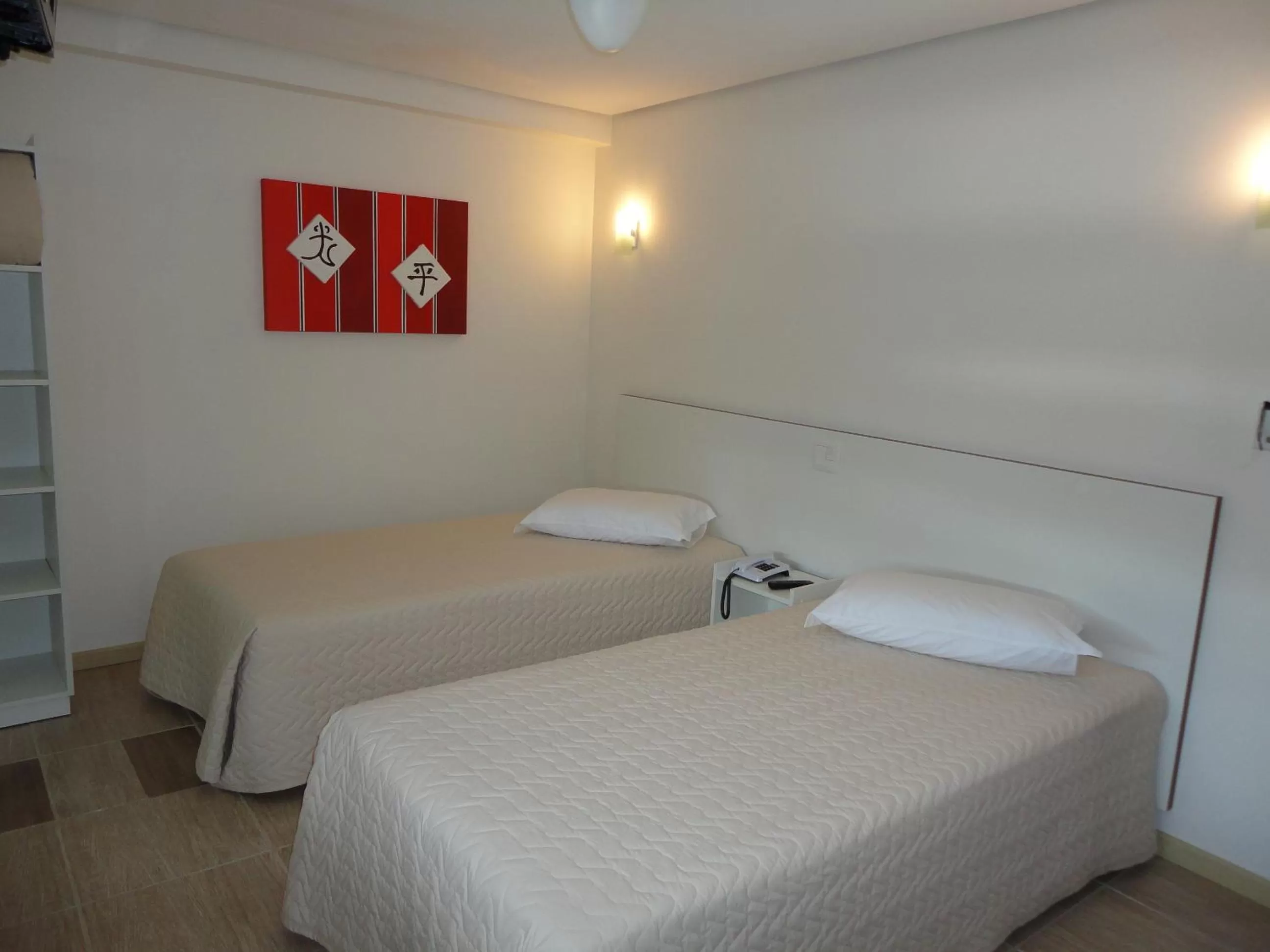 Bed in Hotel Concatto