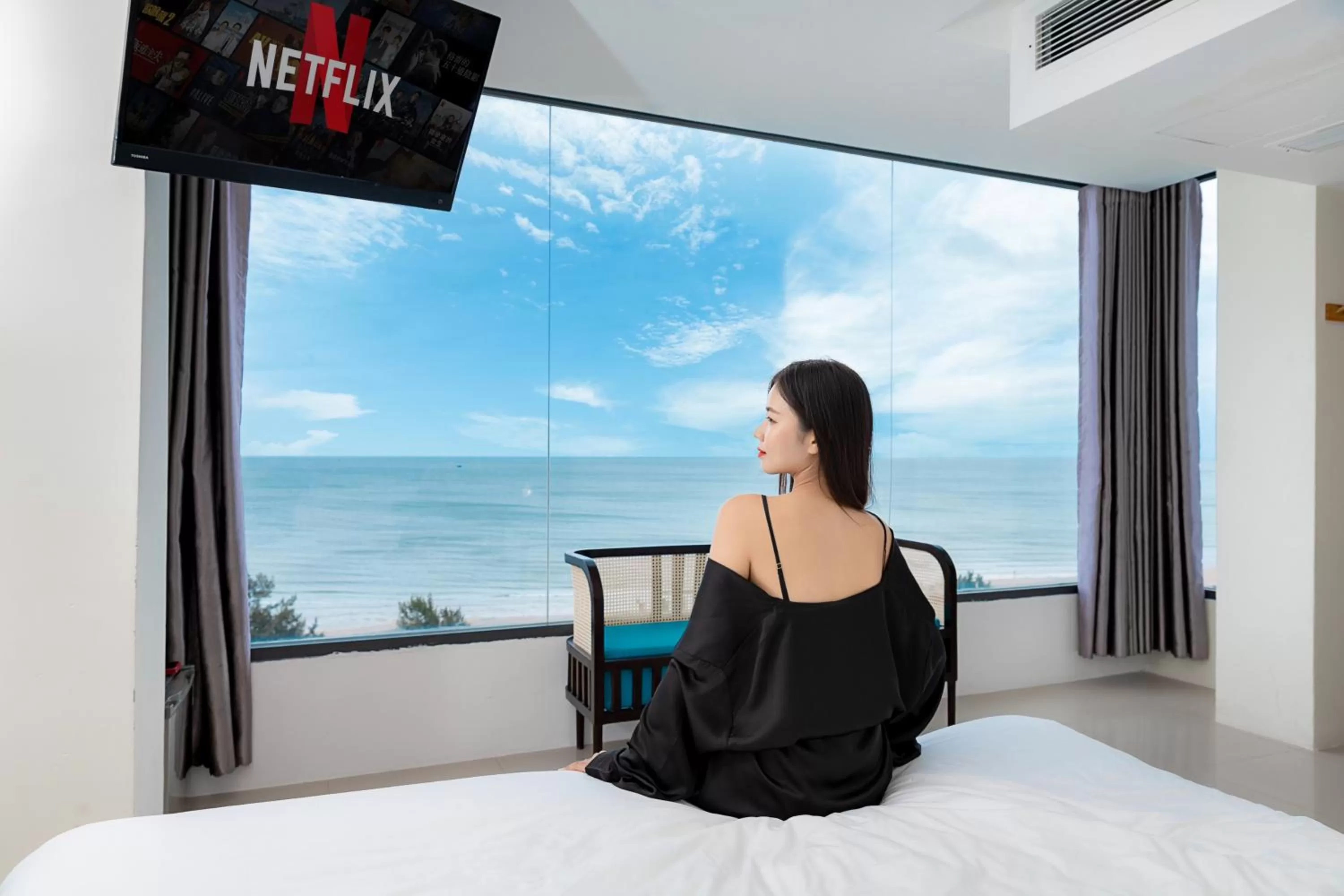 Bedroom in Annata Beach Hotel