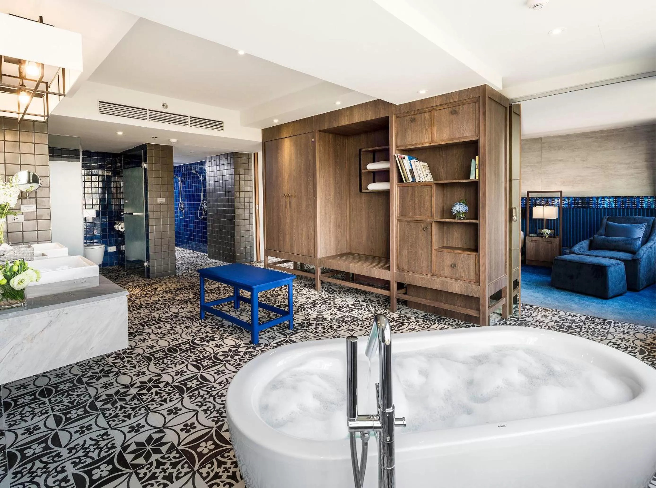 Bathroom, Bed in U Nimman Chiang Mai